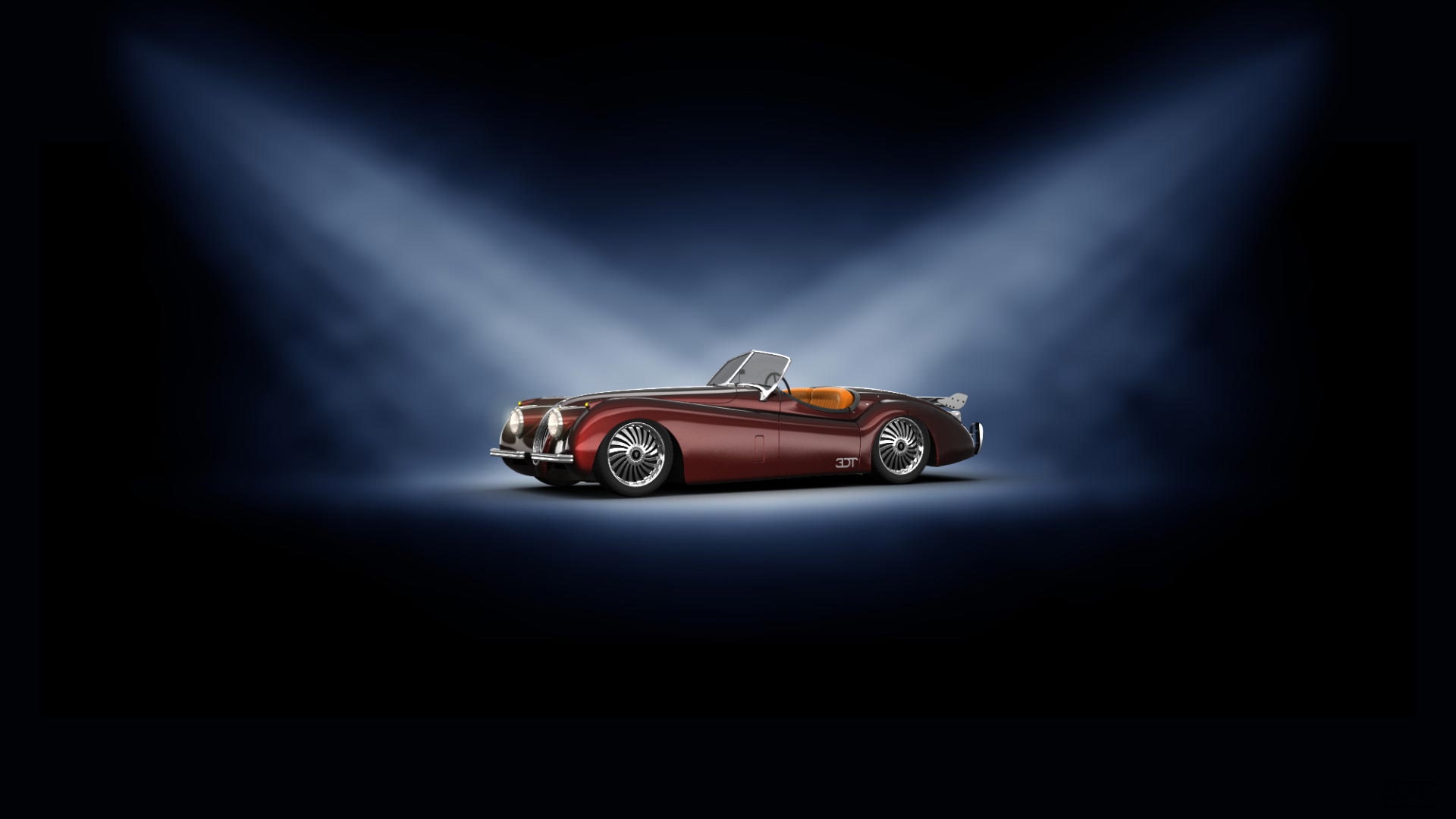 Jaguar XK120 Convertible 1954 tuning