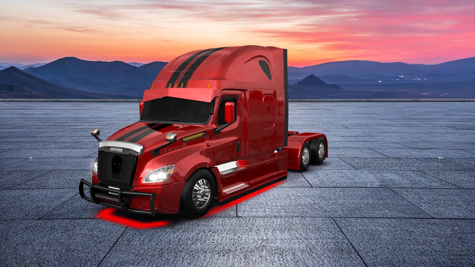 Freightliner Cascadia Sleeper Cab Truck 2018