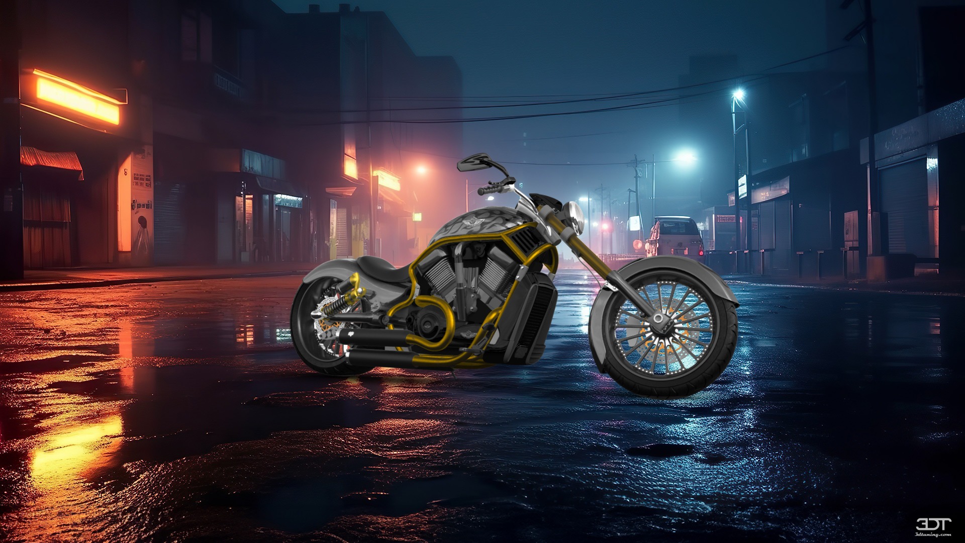 Harley-Davidson Custom Chopper Cruiser 2011