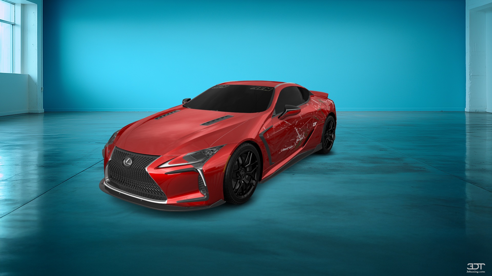 Lexus LC500 2 door fastback coupe 2017 tuning