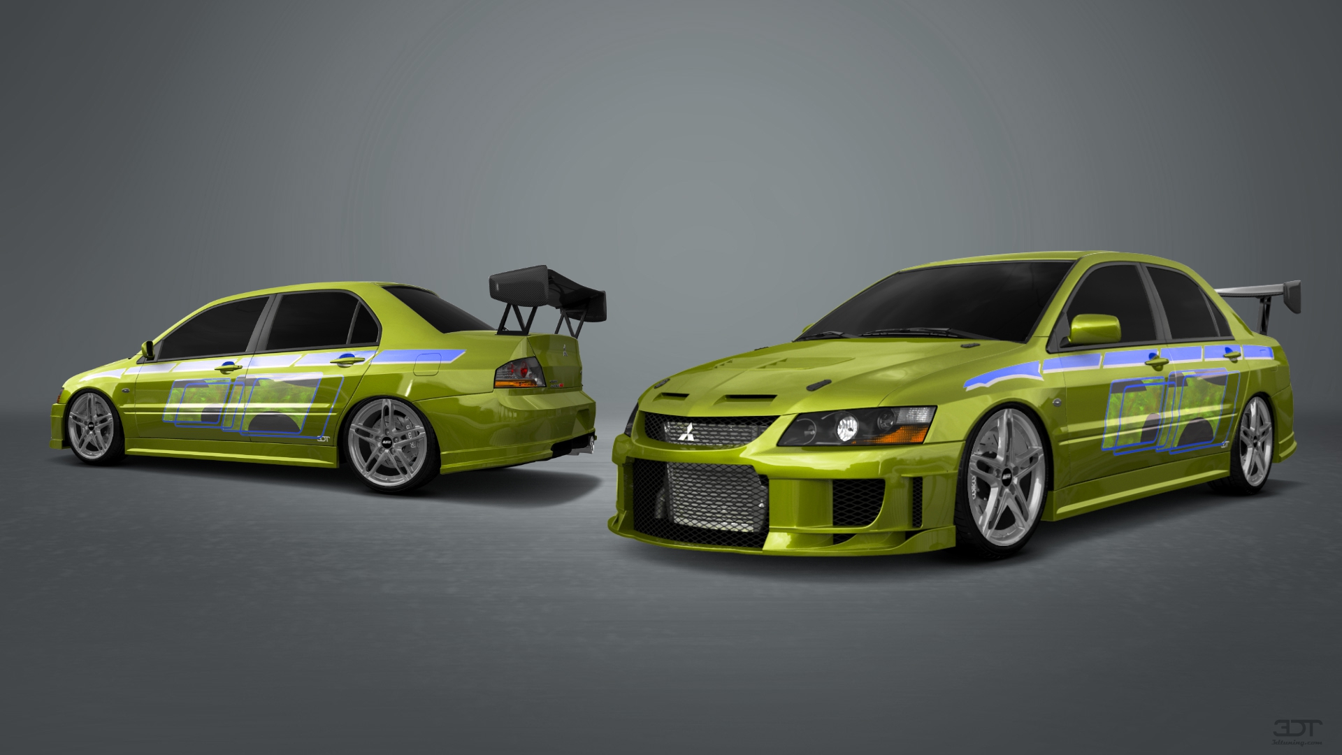 Mitsubishi Lancer Evo IX 4 Door Saloon 2005 tuning