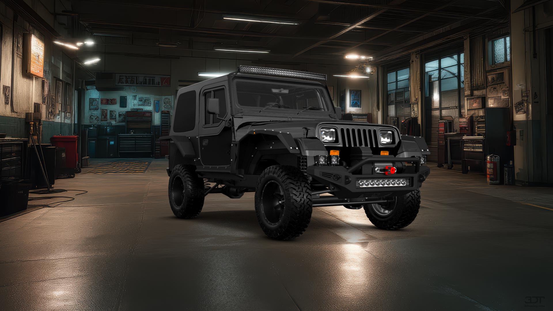 Jeep Wrangler YJ 2 Door SUV 1990 tuning