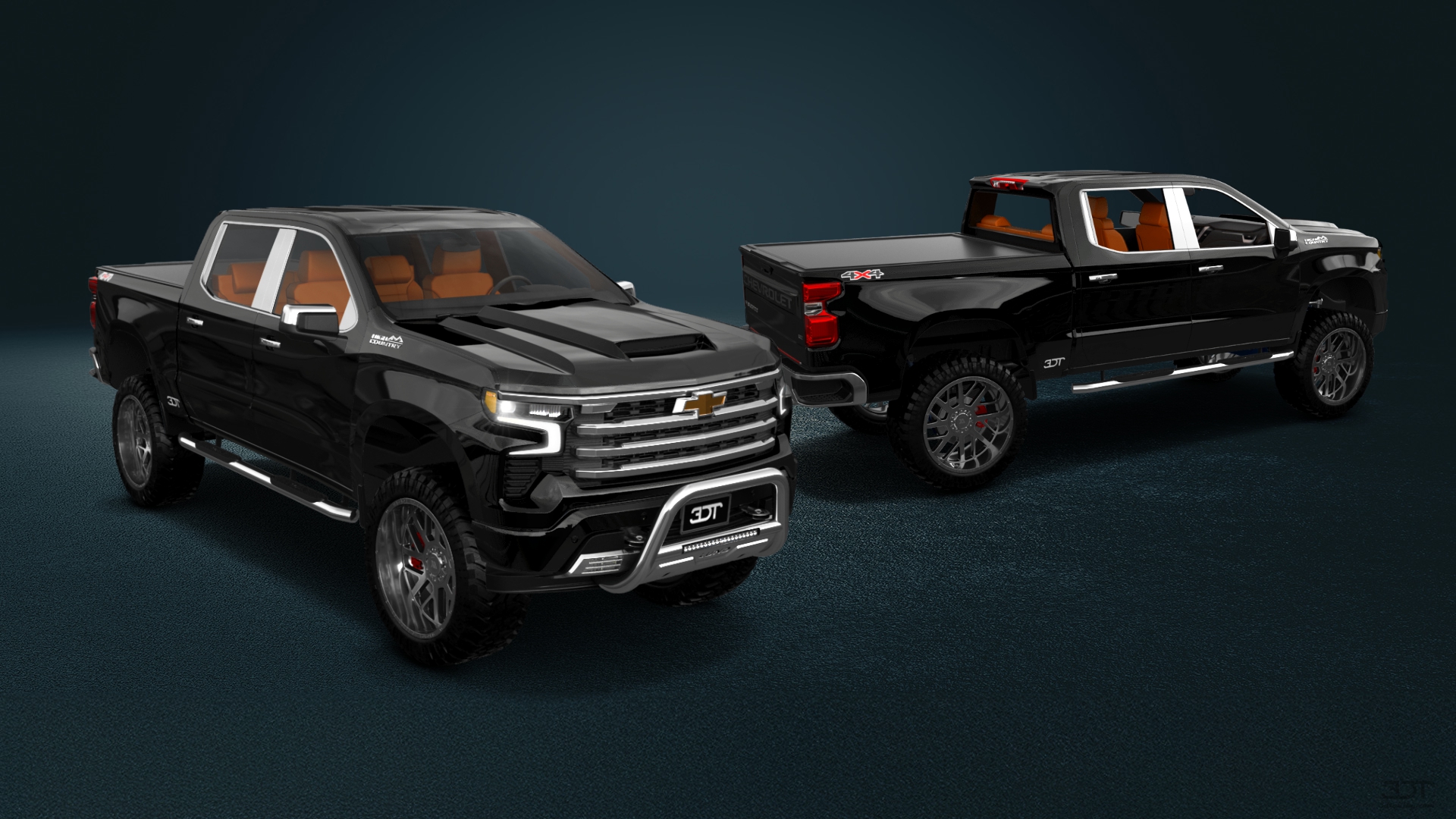 Chevrolet Silverado 1500 Crew Cab 5.8 ft box 4 Door pickup truck 2023 tuning