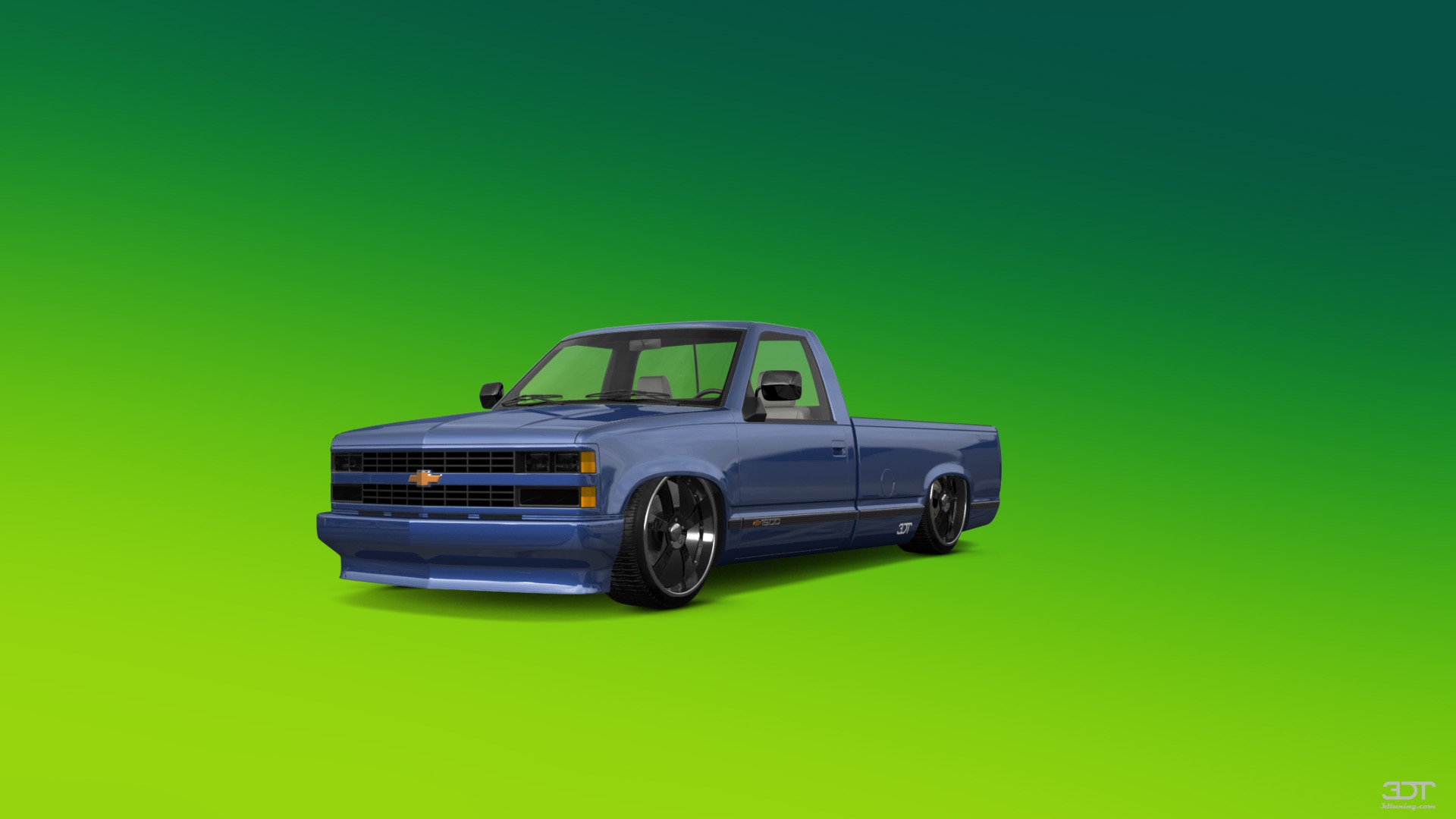 Chevrolet K1500 Regular Cab Fleetside Pickup 1988