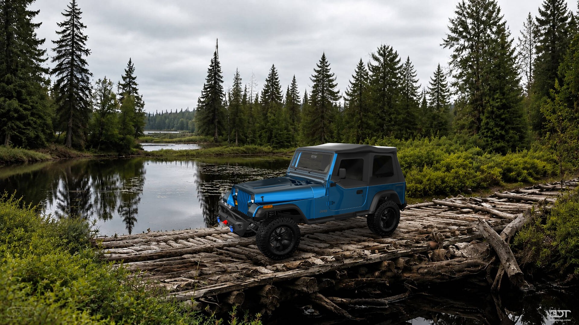 Jeep Wrangler YJ 2 Door SUV 1990 tuning