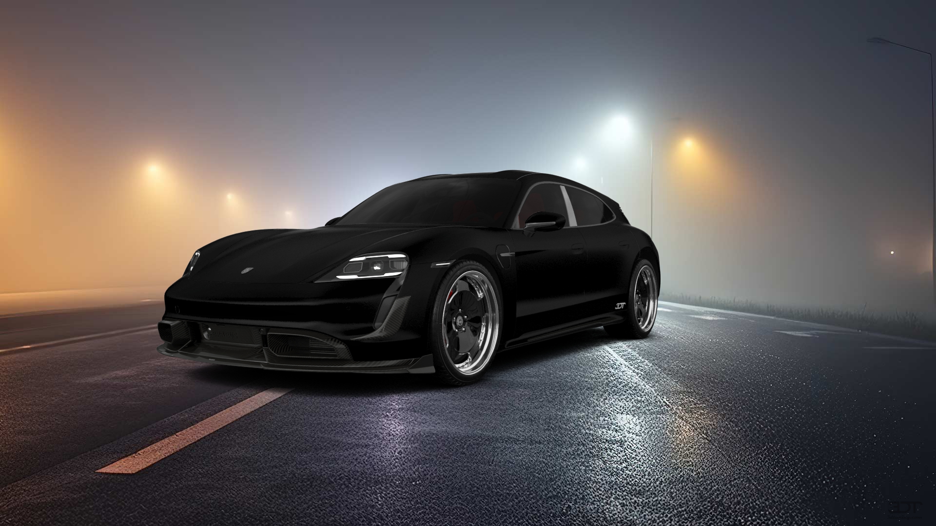 Porsche Taycan Sport Turismo Shooting Brake 2019 tuning