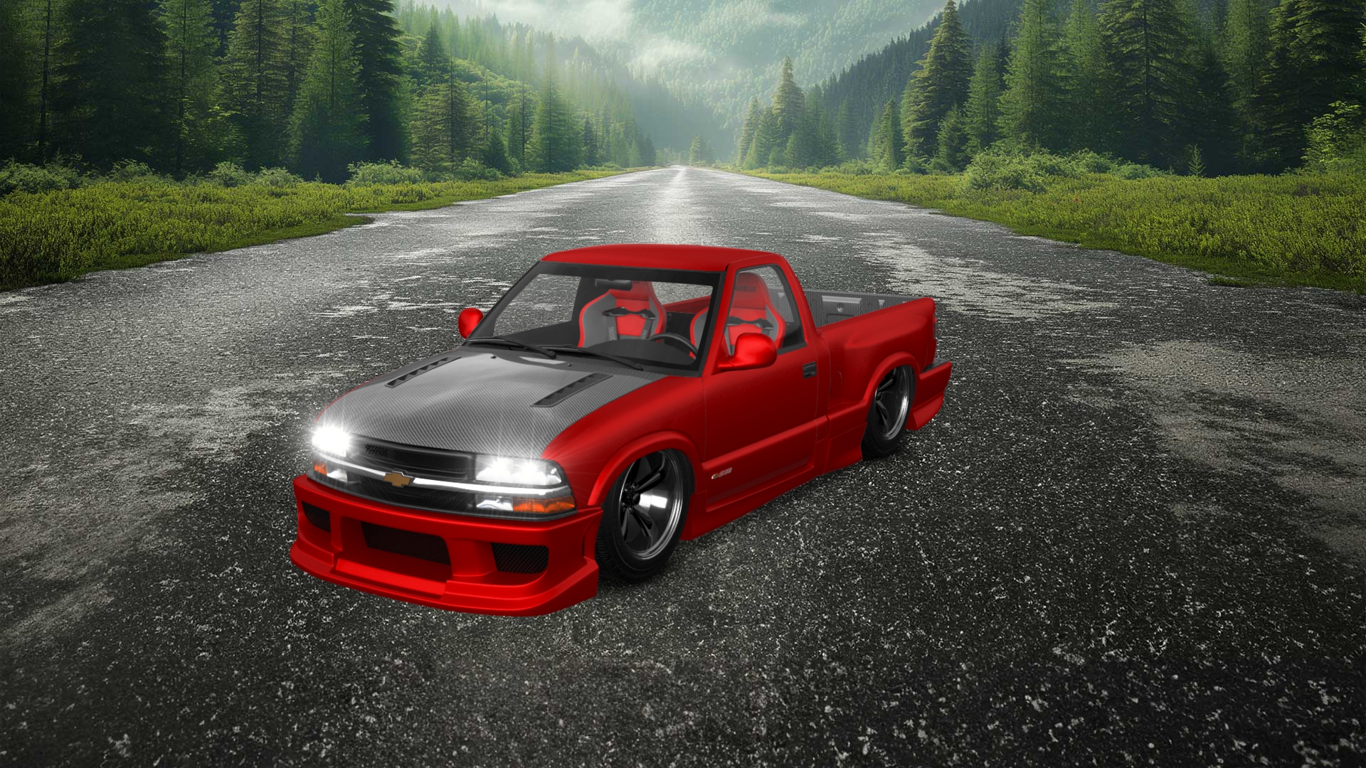 Chevrolet S-10 Stepside 2 Door pickup truck 1999 tuning