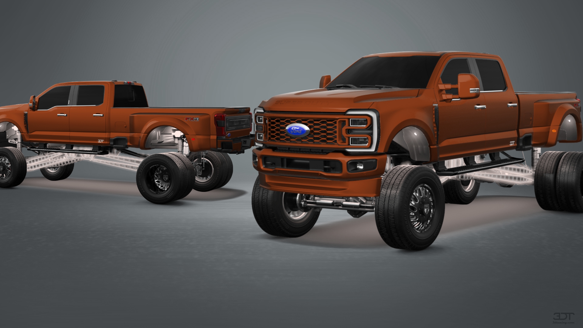 Ford F-350 DRW Crew Cab 4 Door pickup truck 2023 tuning