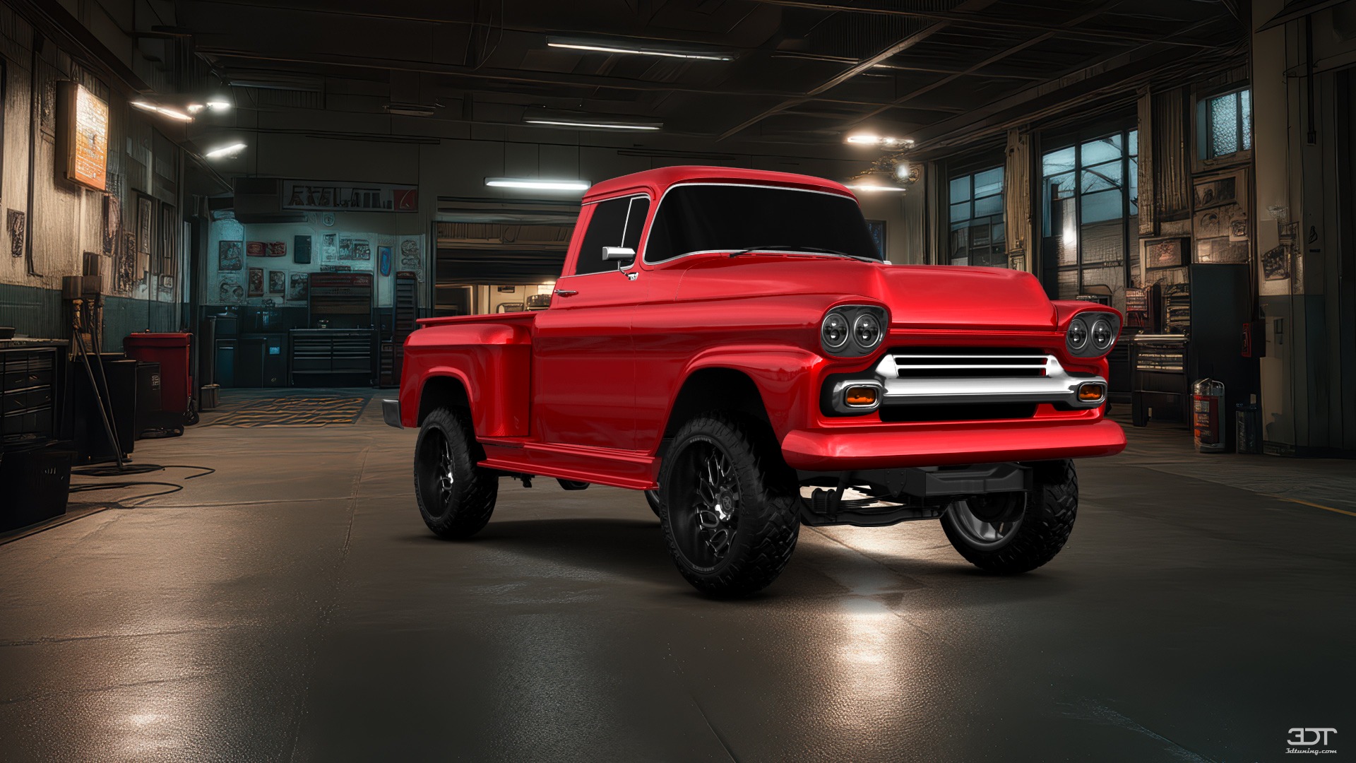 Chevrolet Apache Stepside 2 Door pickup truck 1959 tuning
