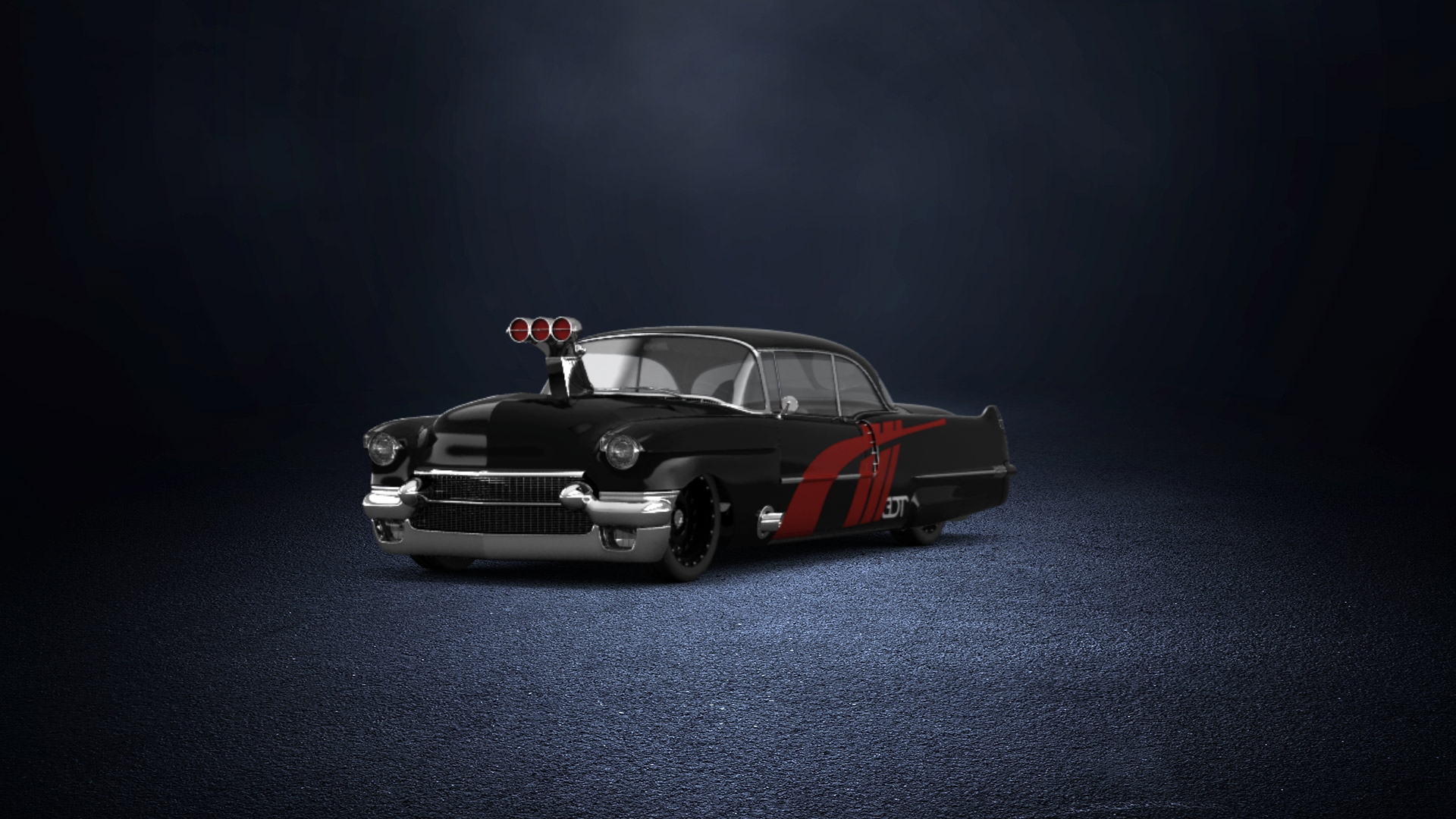Cadillac De Ville Coupe 1956