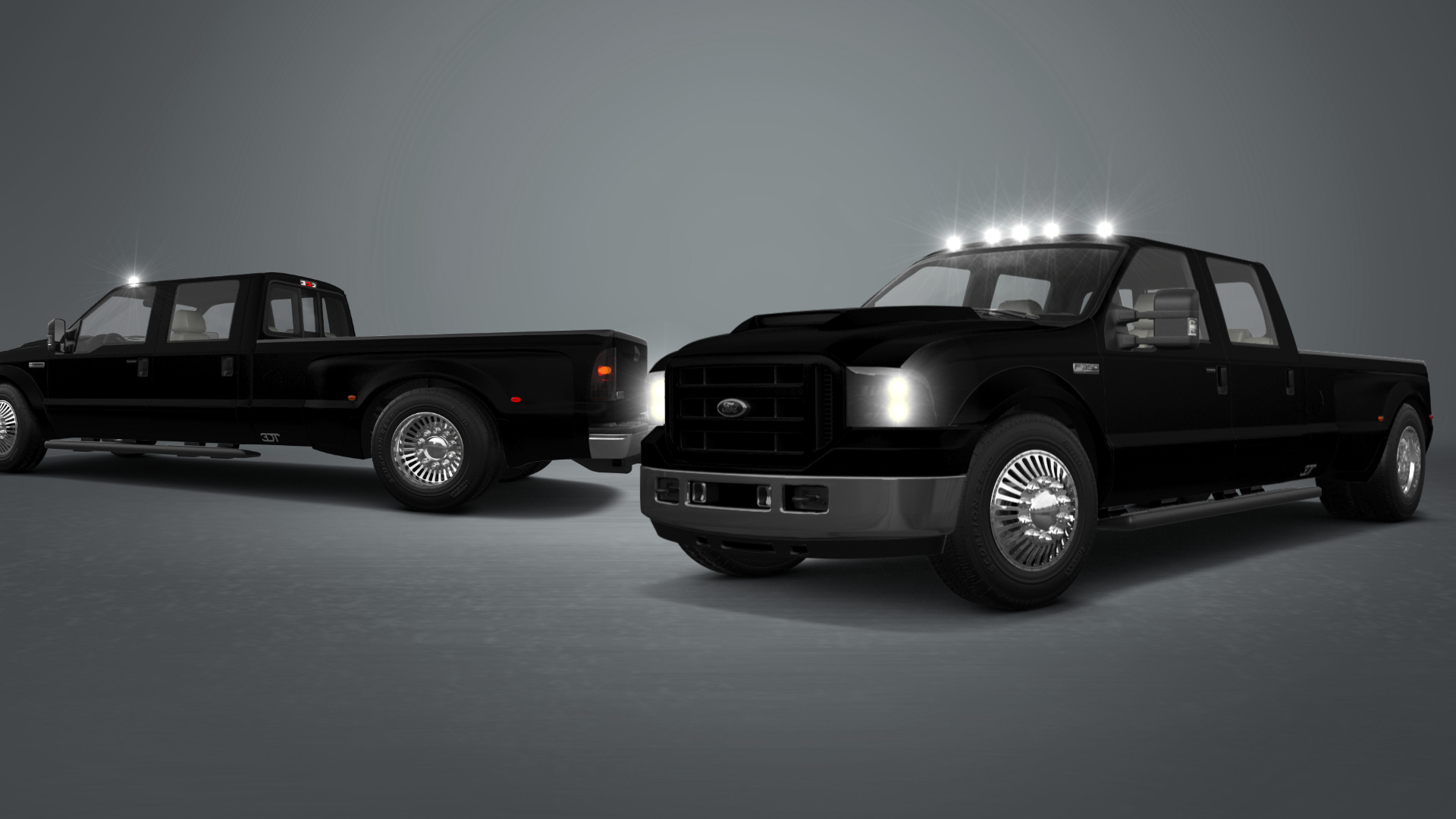 Ford F-350 DRW 4 Door pickup truck 1999 tuning