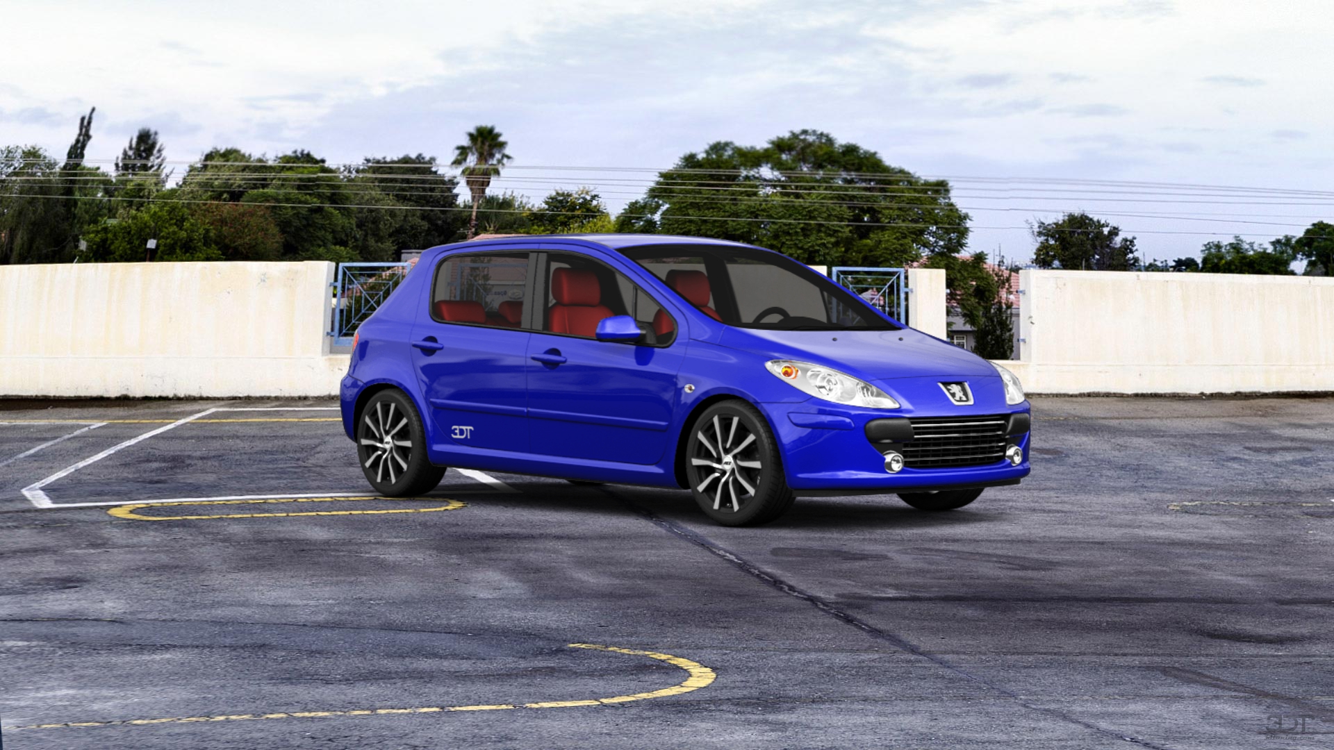 Peugeot 307 5 Door Hatchback 2005 Images