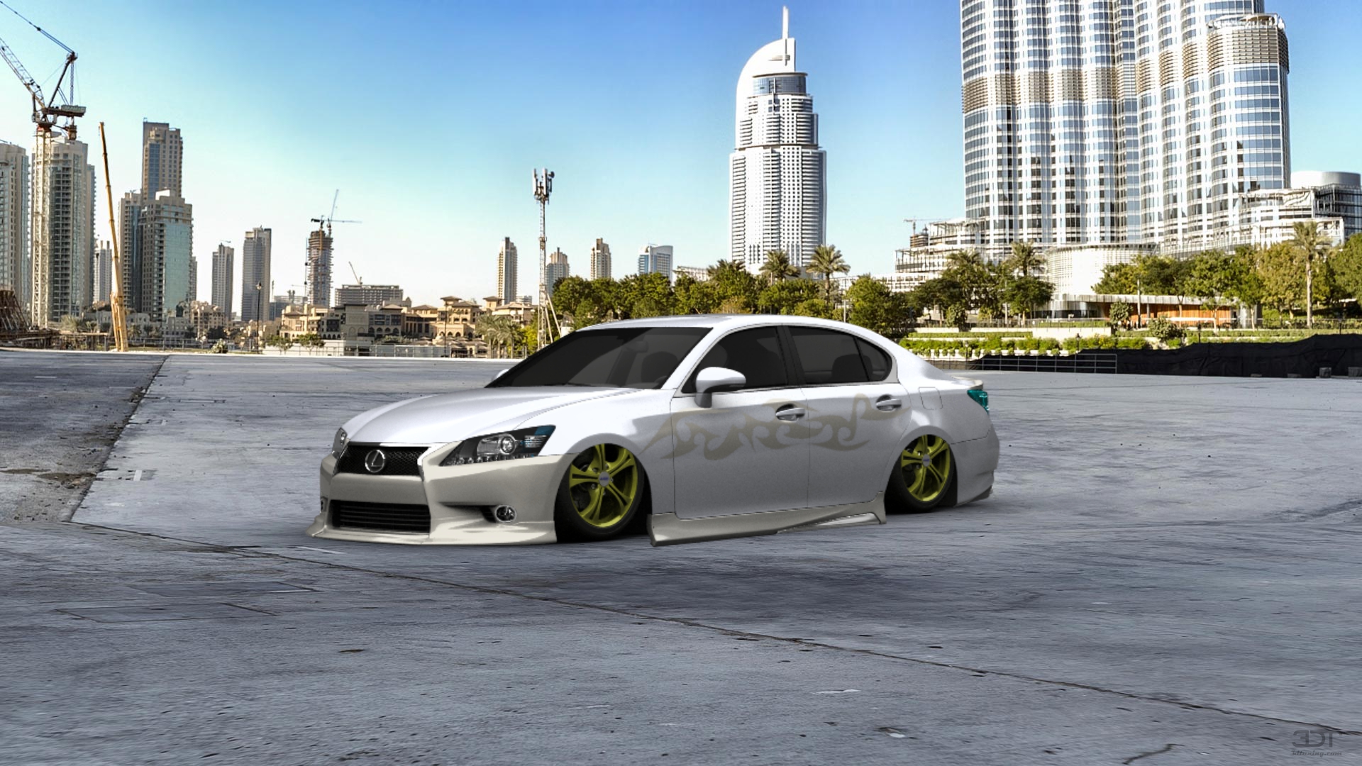Lexus GS Sedan 2012 tuning