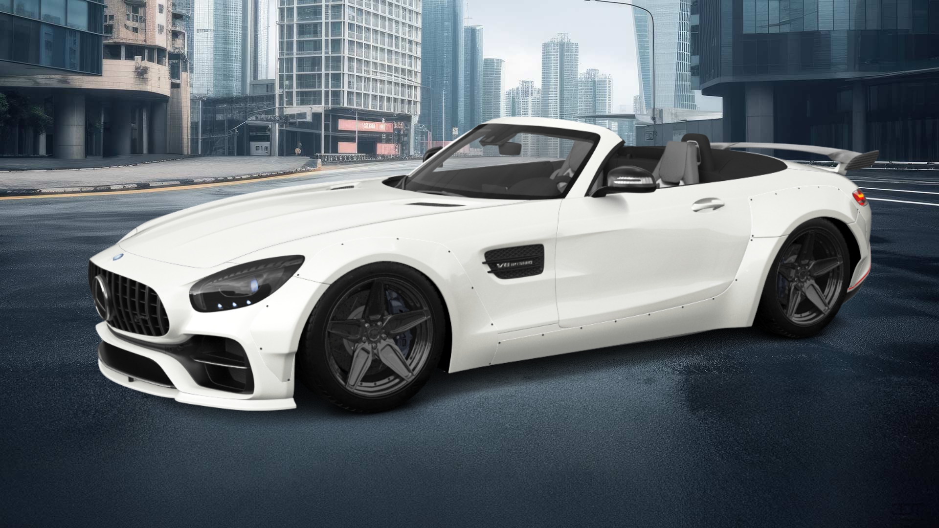 Mercedes AMG GT 2 Door Convertible 2016 tuning