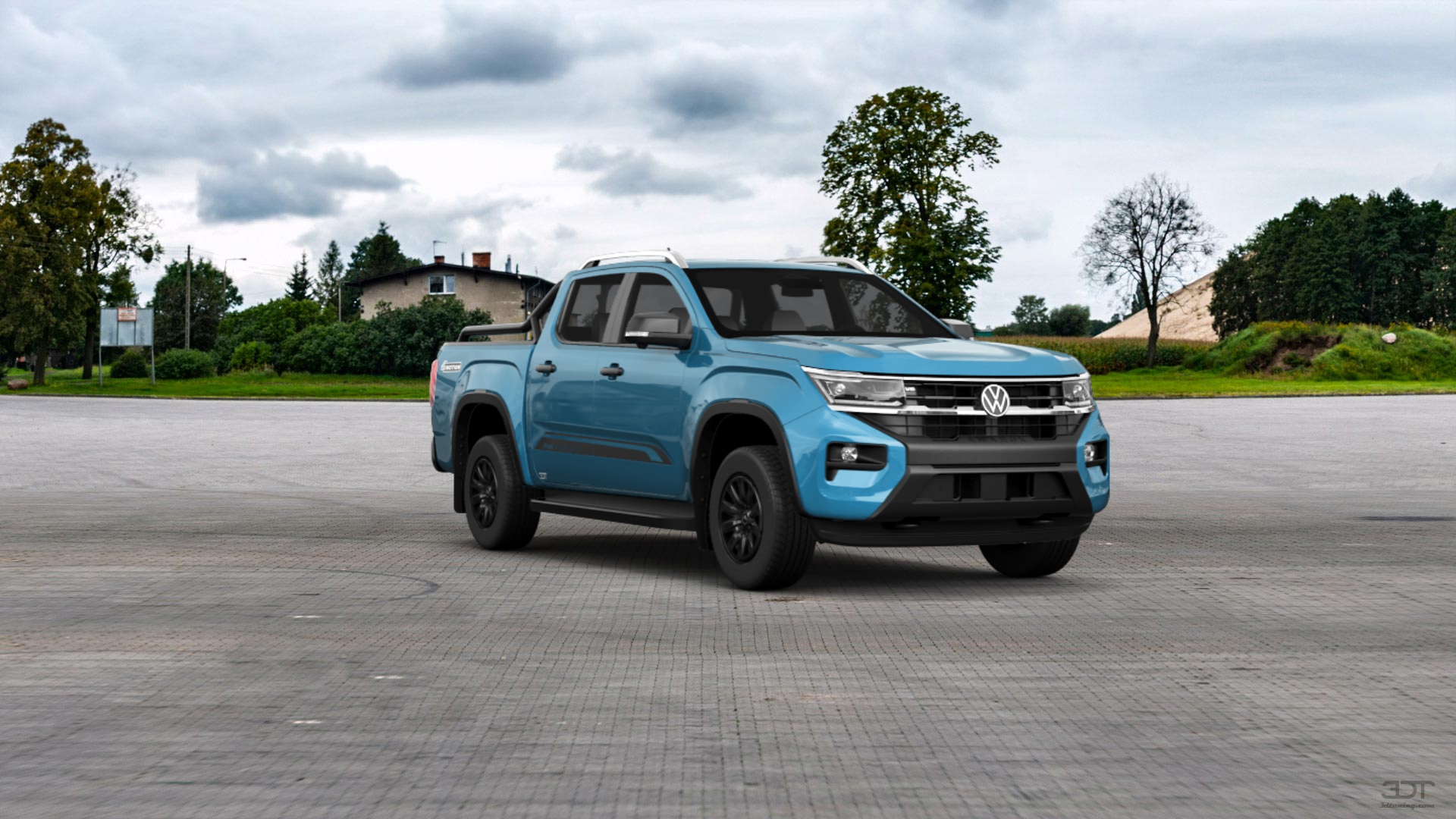 Volkswagen Amarok 4 Door pickup truck 2023 tuning