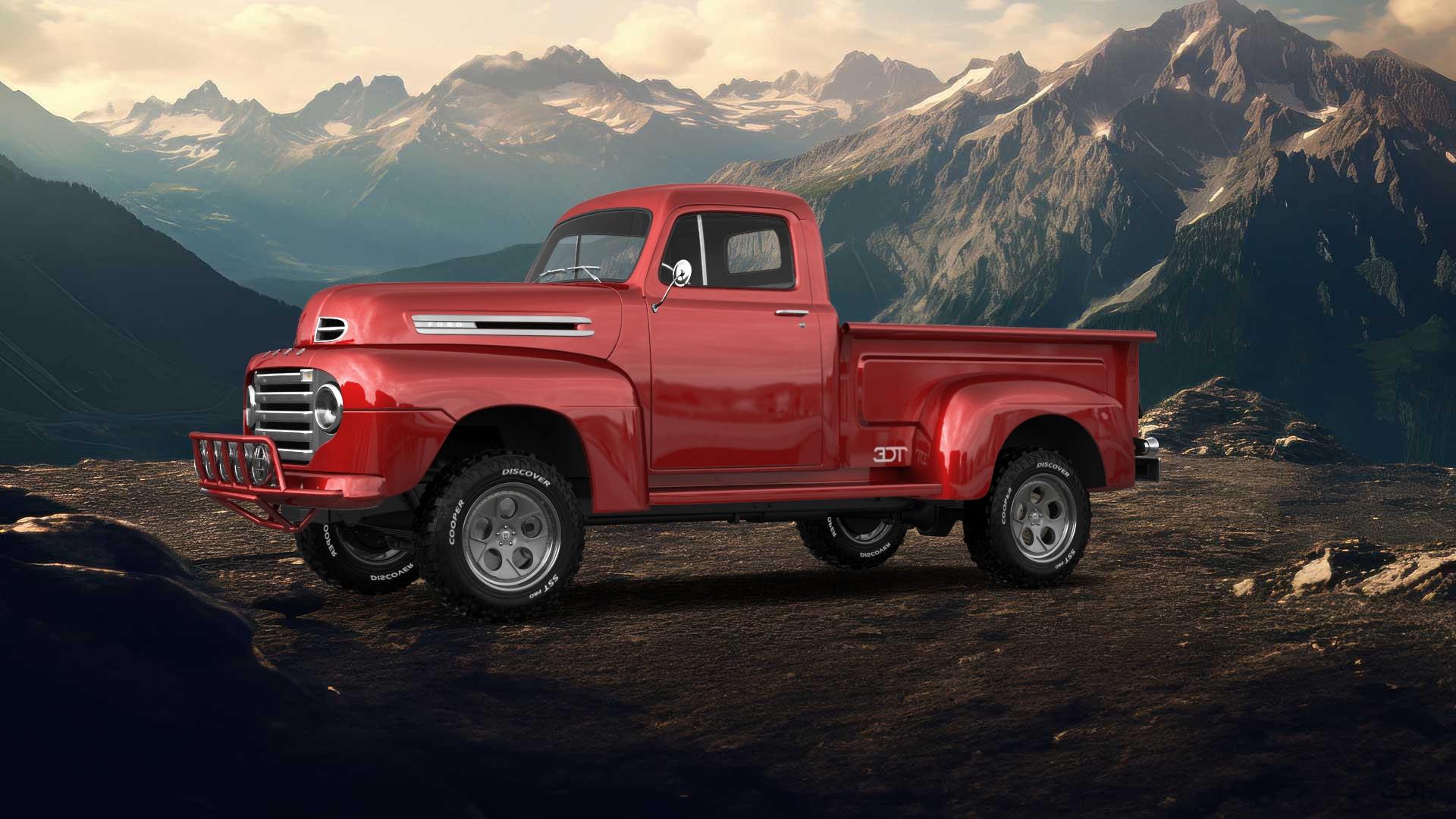 Ford F1 2 Door pickup truck 1949 tuning
