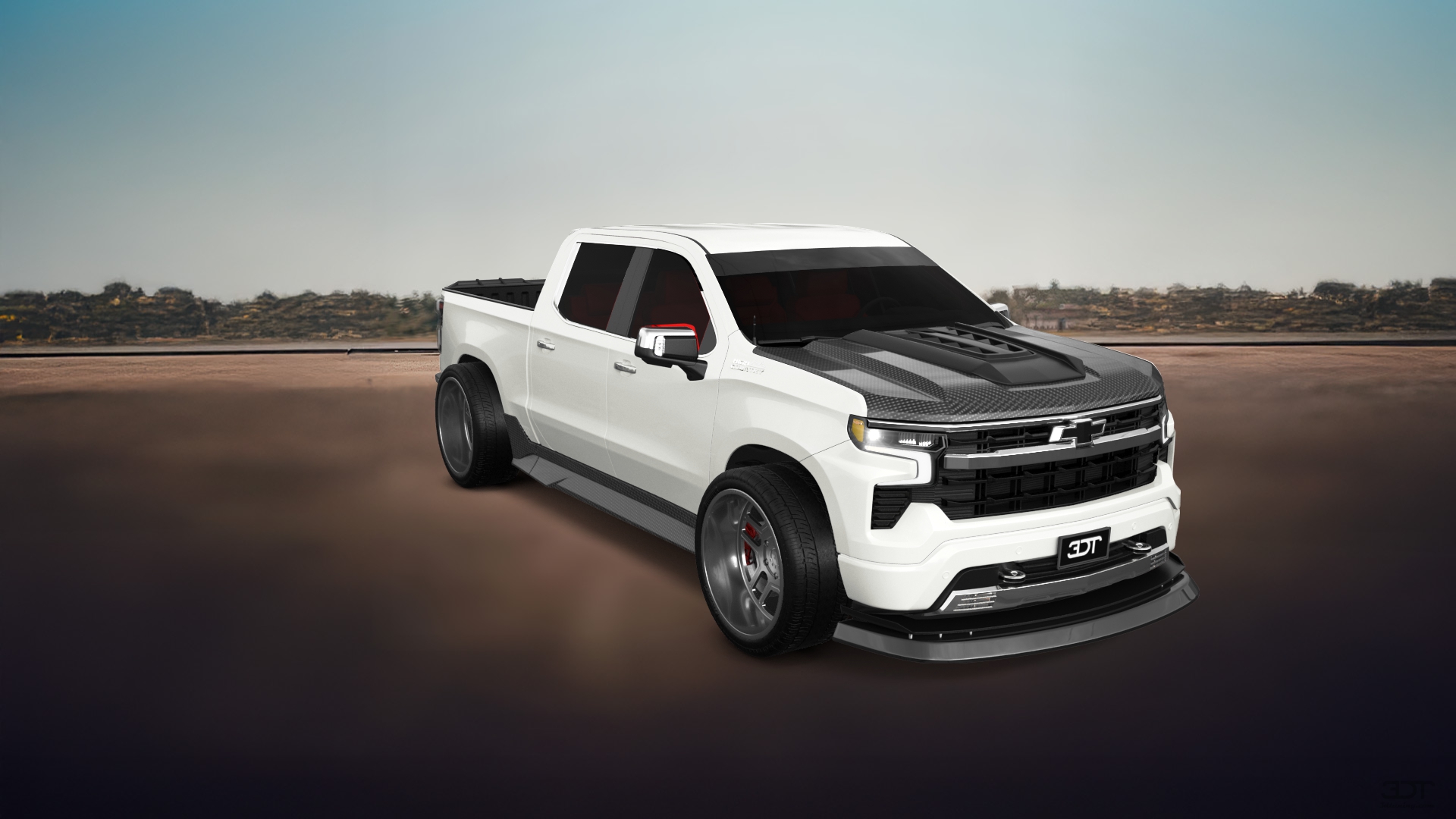 Chevrolet Silverado 1500 Crew Cab 5.8 ft box 4 Door pickup truck 2023 tuning