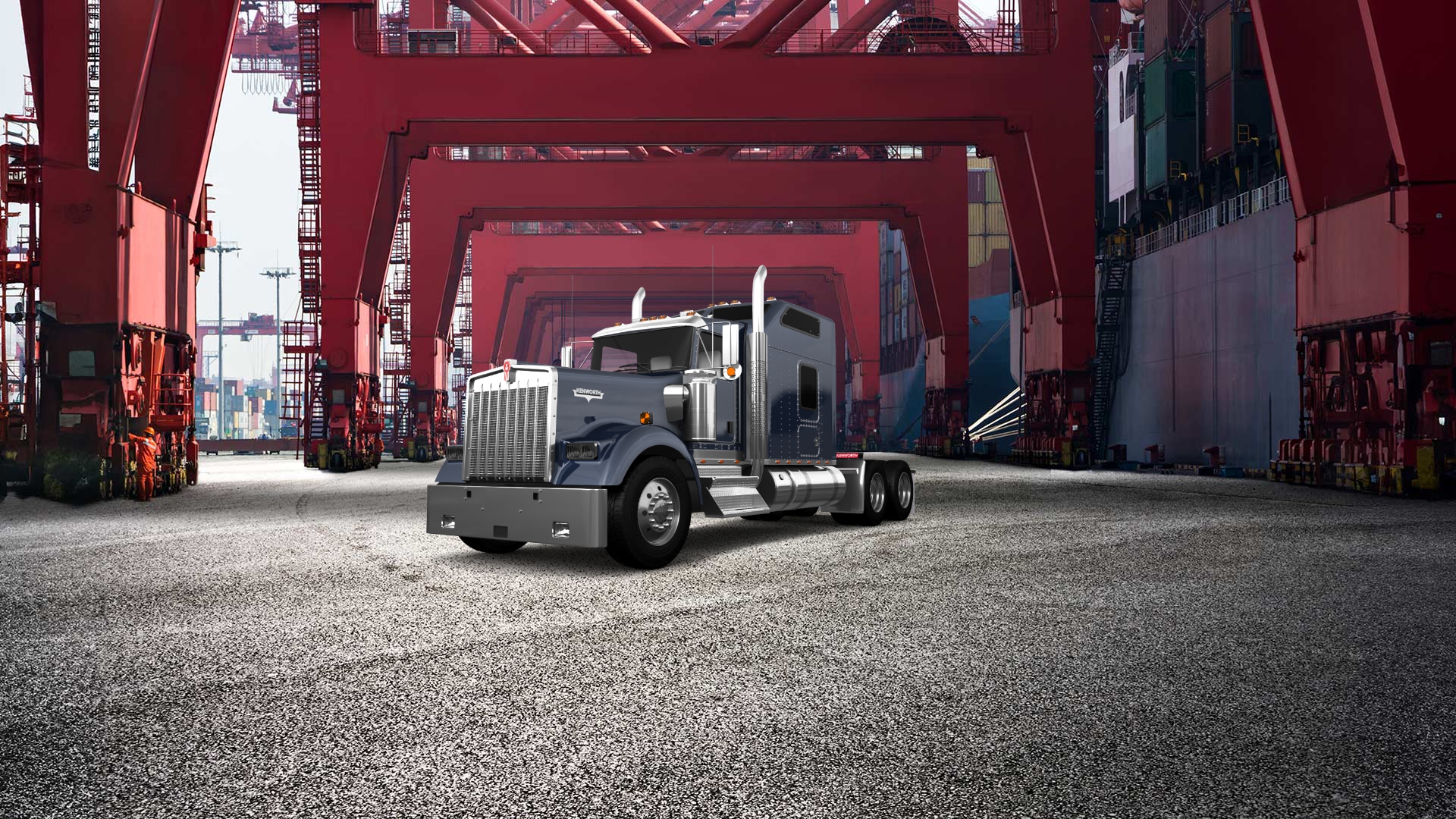 Kenworth W900 Sleeper Cab Truck 2015 Images