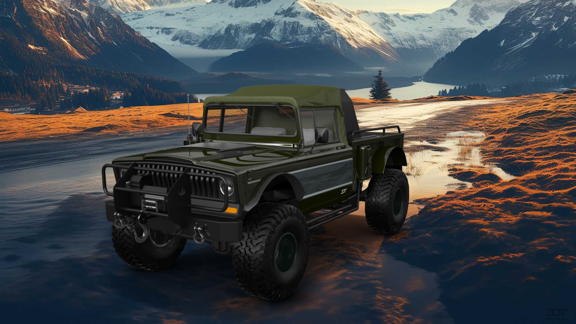 Jeep Kaiser M715 2 Door pickup truck 1968
