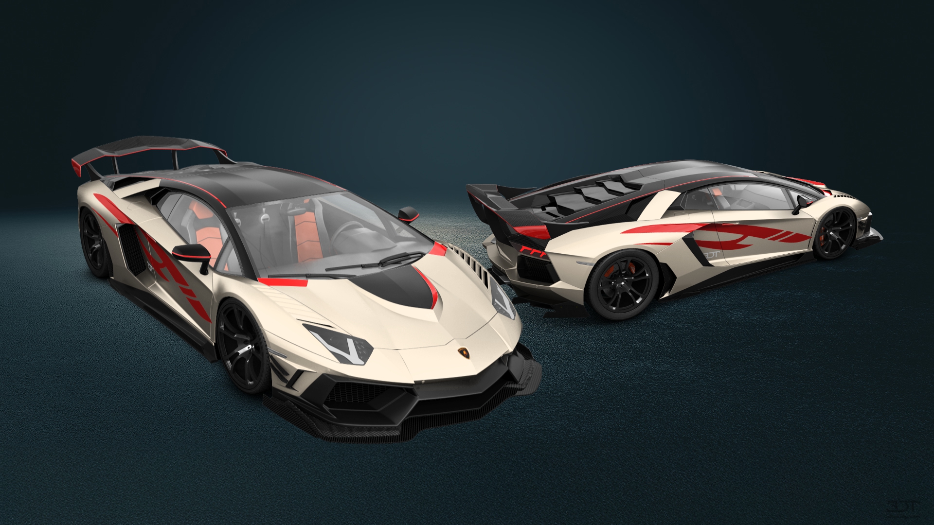 Lamborghini Aventador 2 Door Coupe 2012 tuning