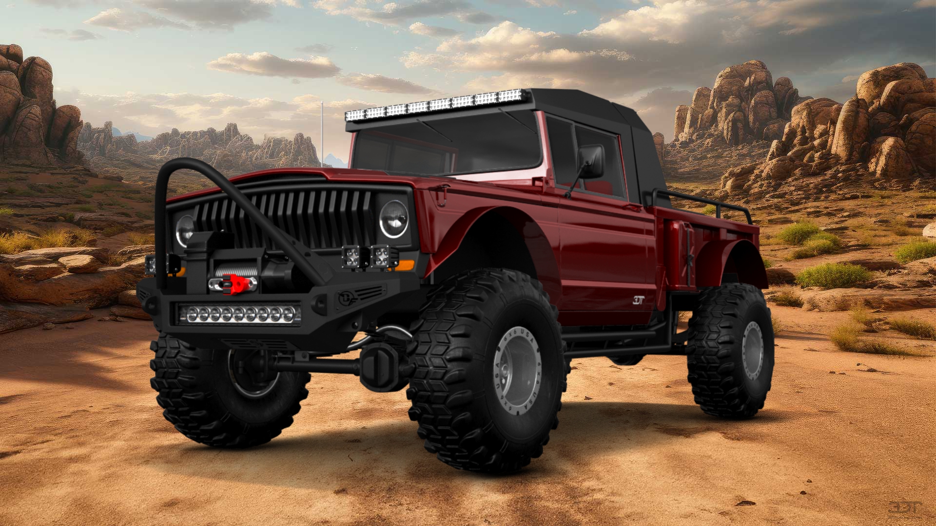 Jeep Kaiser M715 2 Door pickup truck 1968 tuning