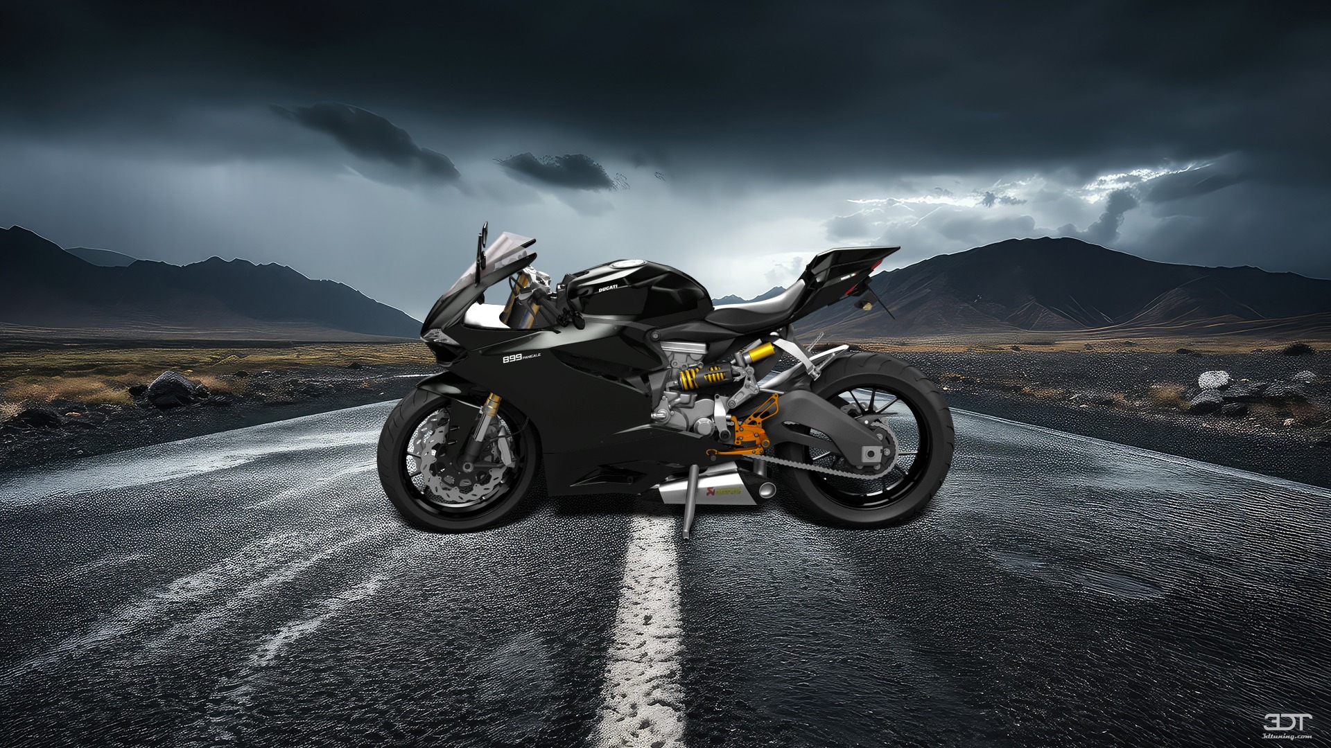 Ducati 899 Panigale Sport Bike 2015