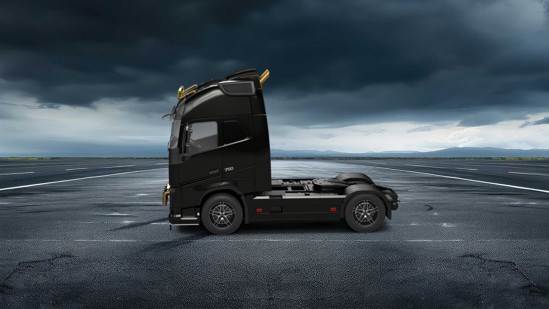 Volvo FH16 Globetrotter XL Cab Truck 2013 tuning