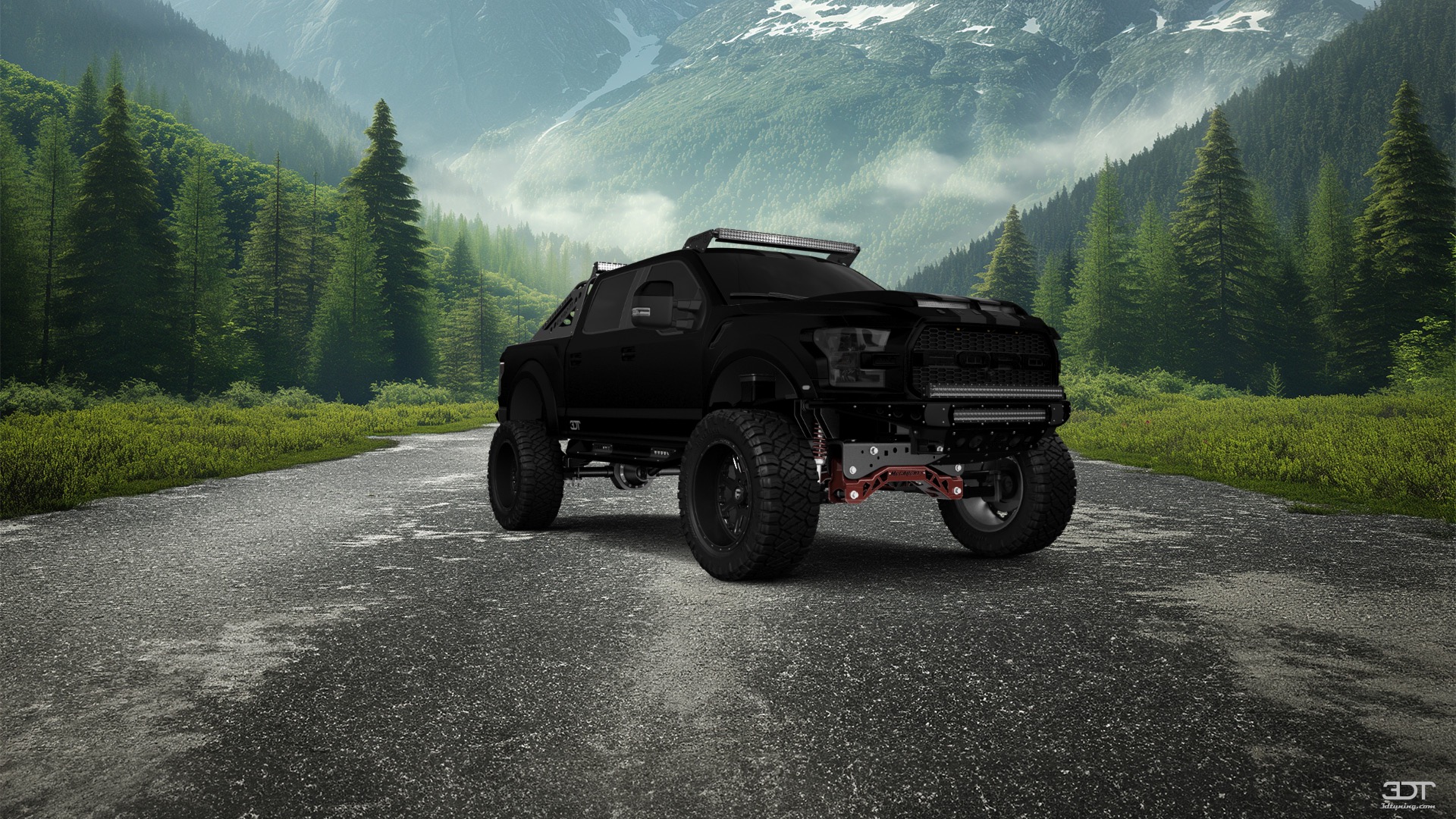 Ford F-150 Raptor 4 Door pickup truck 2017