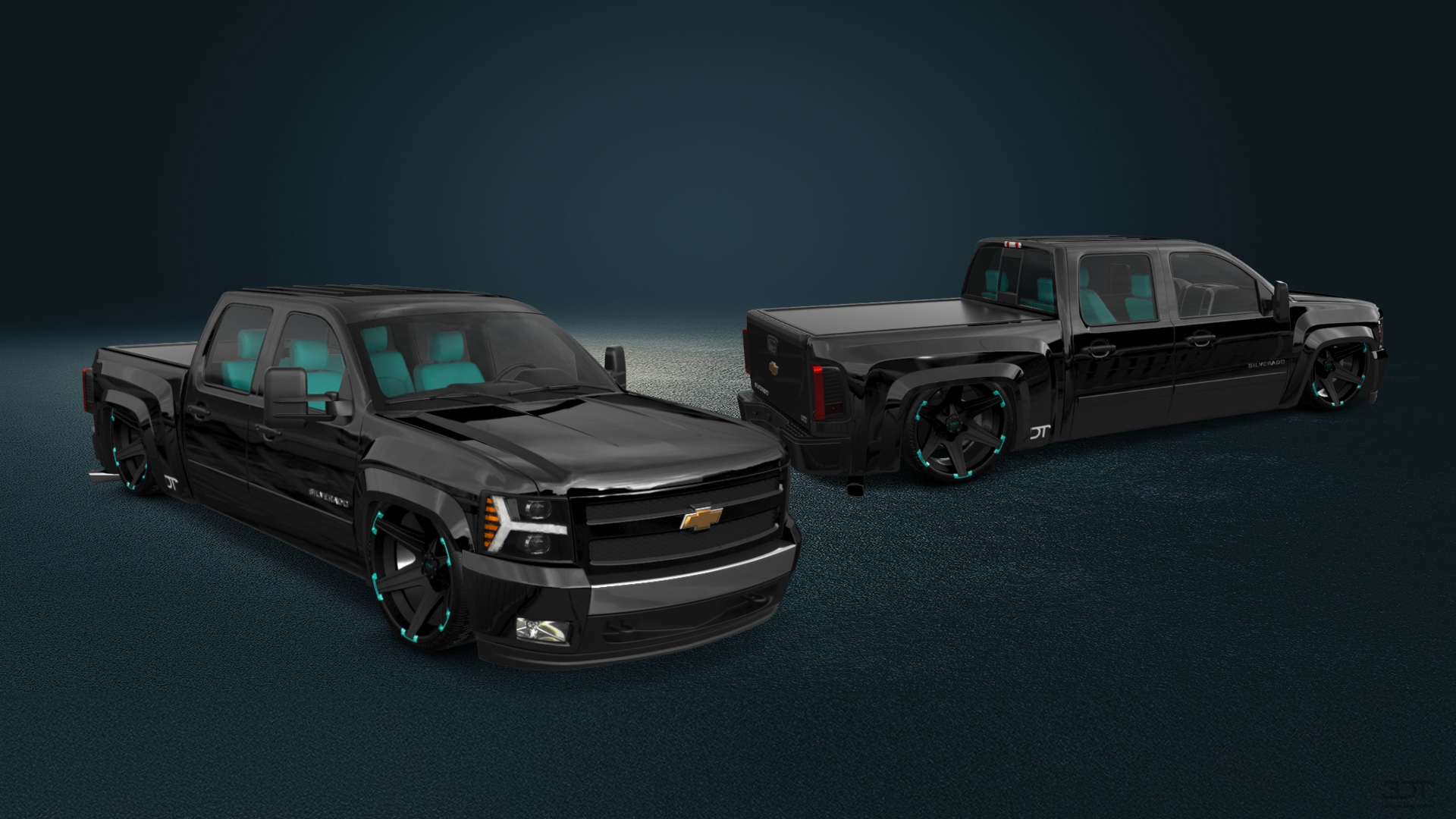 Chevrolet Silverado 1500 Crew Cab 4 Door pickup truck 2007