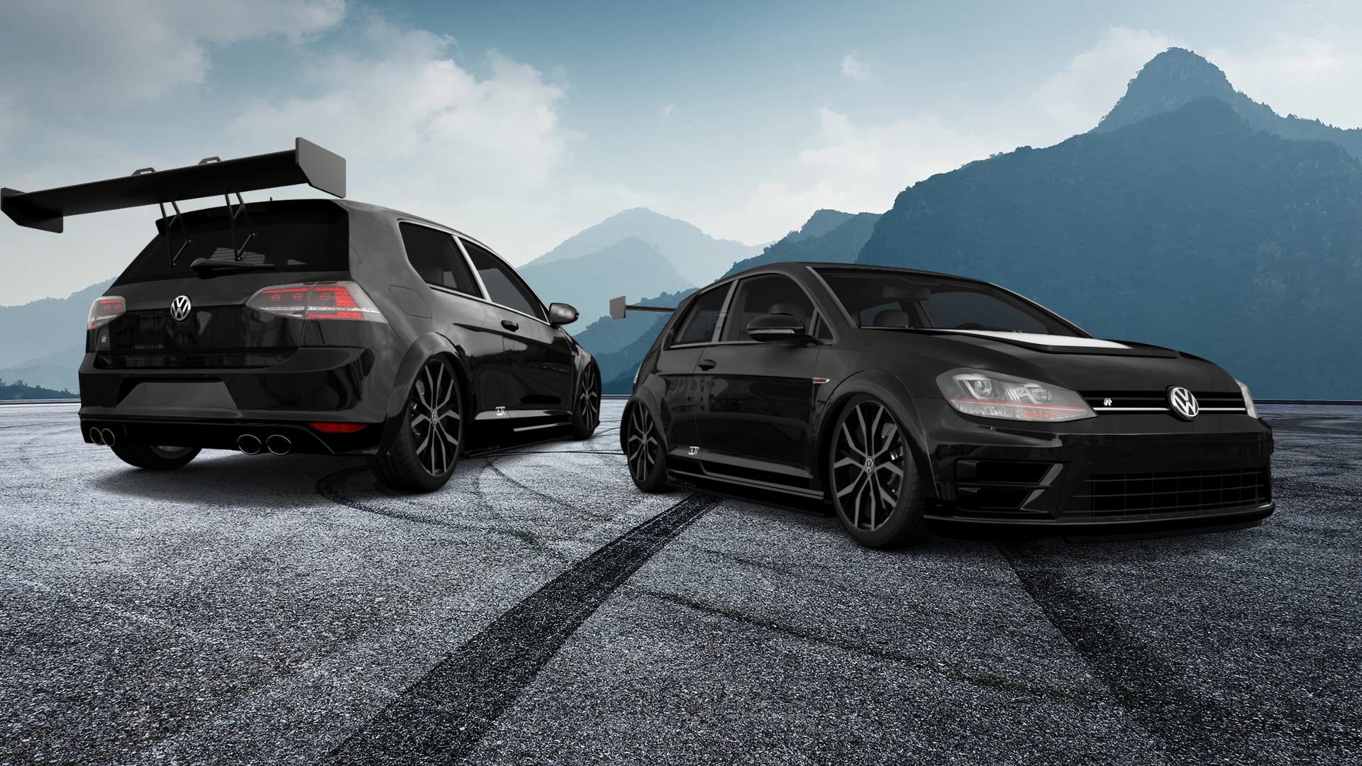 Volkswagen Golf 7 3 Door Hatchback 2013 tuning