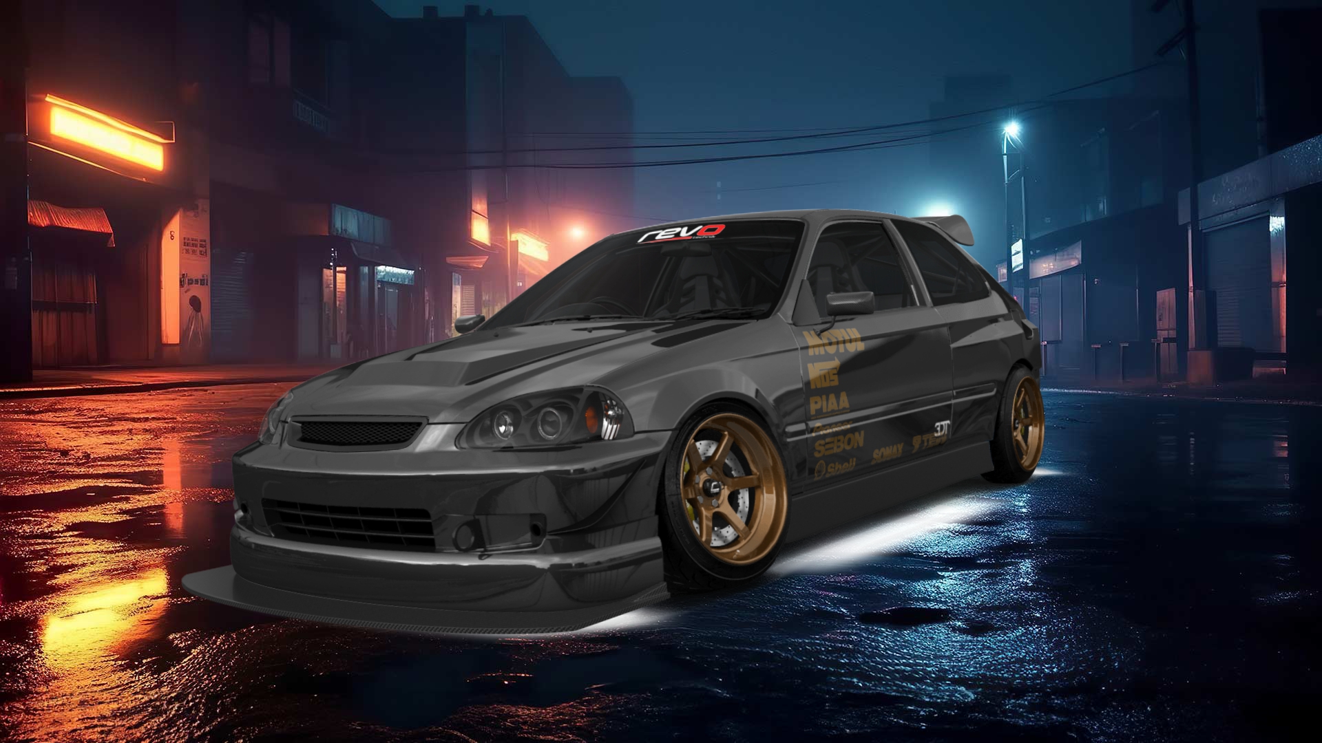 Honda Civic 3 Door Hatchback 1997 tuning