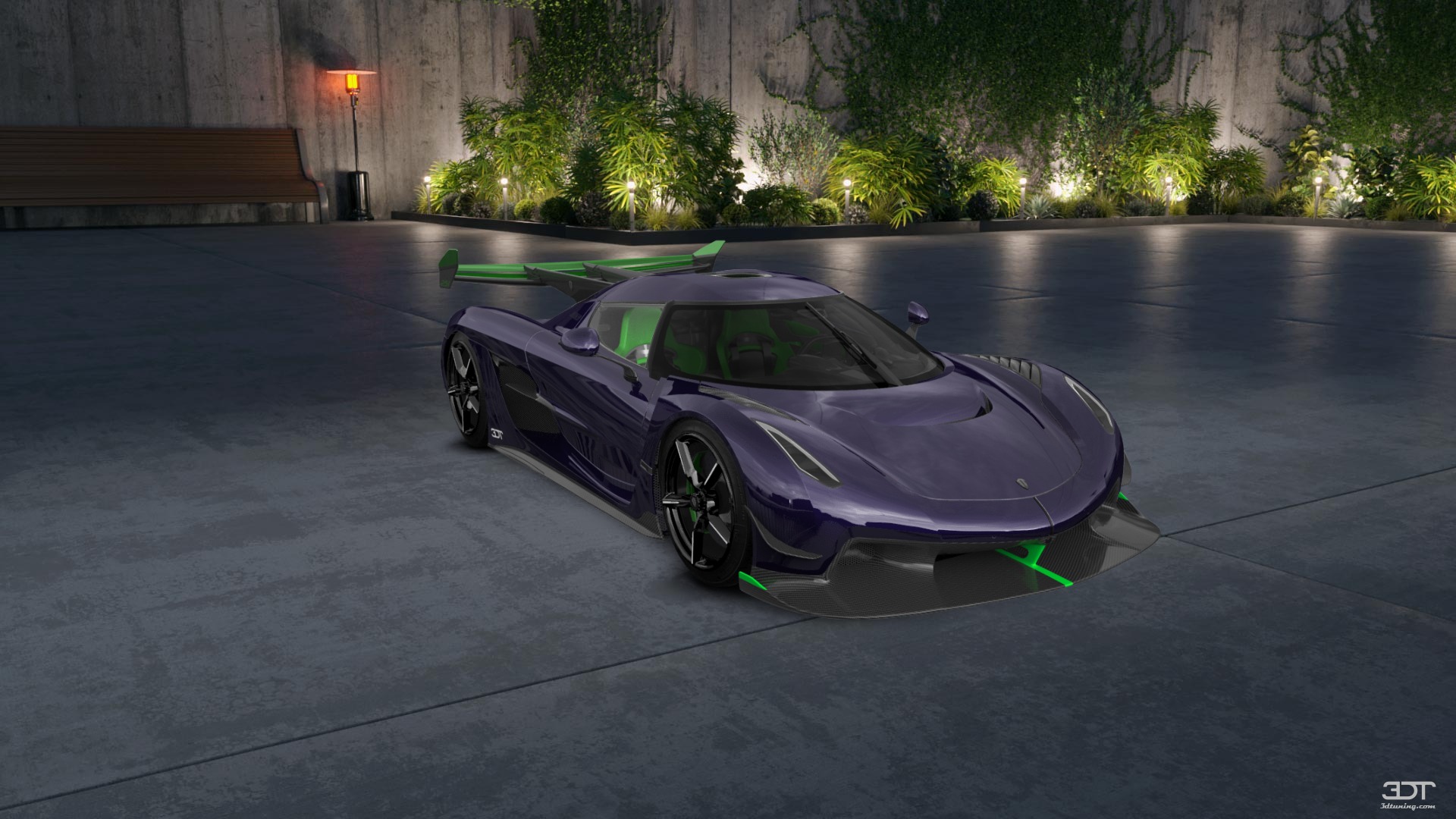 sblock81によって改造されたKoenigsegg Jesko 2020 | 3DTuning