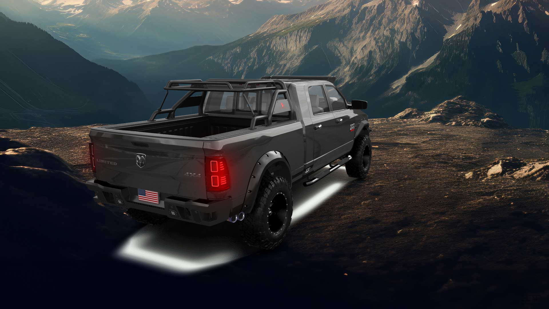 Dodge Ram 2500 Mega Cab 6.4 ft box 4 Door pickup truck 2010 tuning