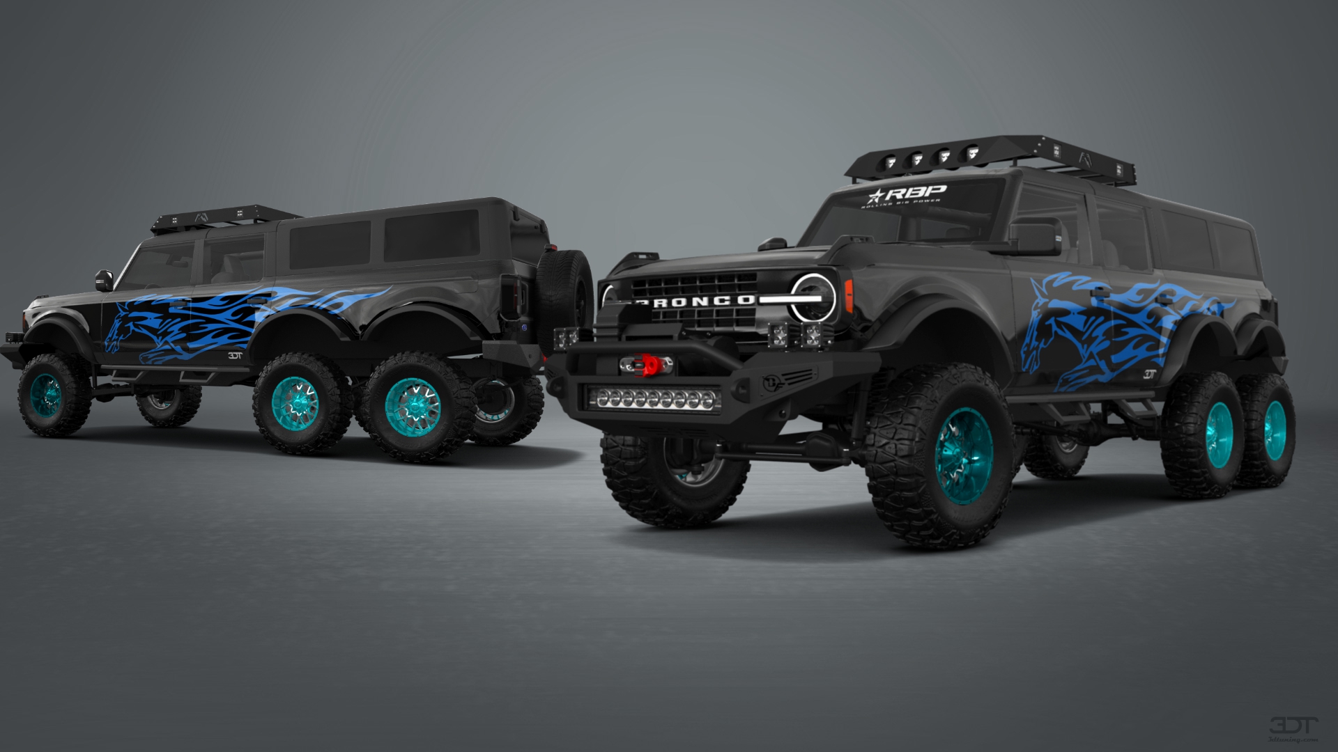 Ford Bronco 6X6 4 Door pickup truck 2021