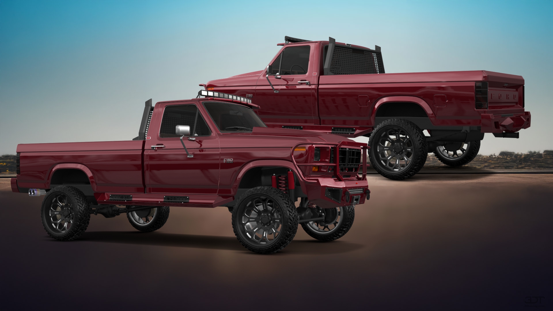 Ford F-150 2 Door pickup truck 1986