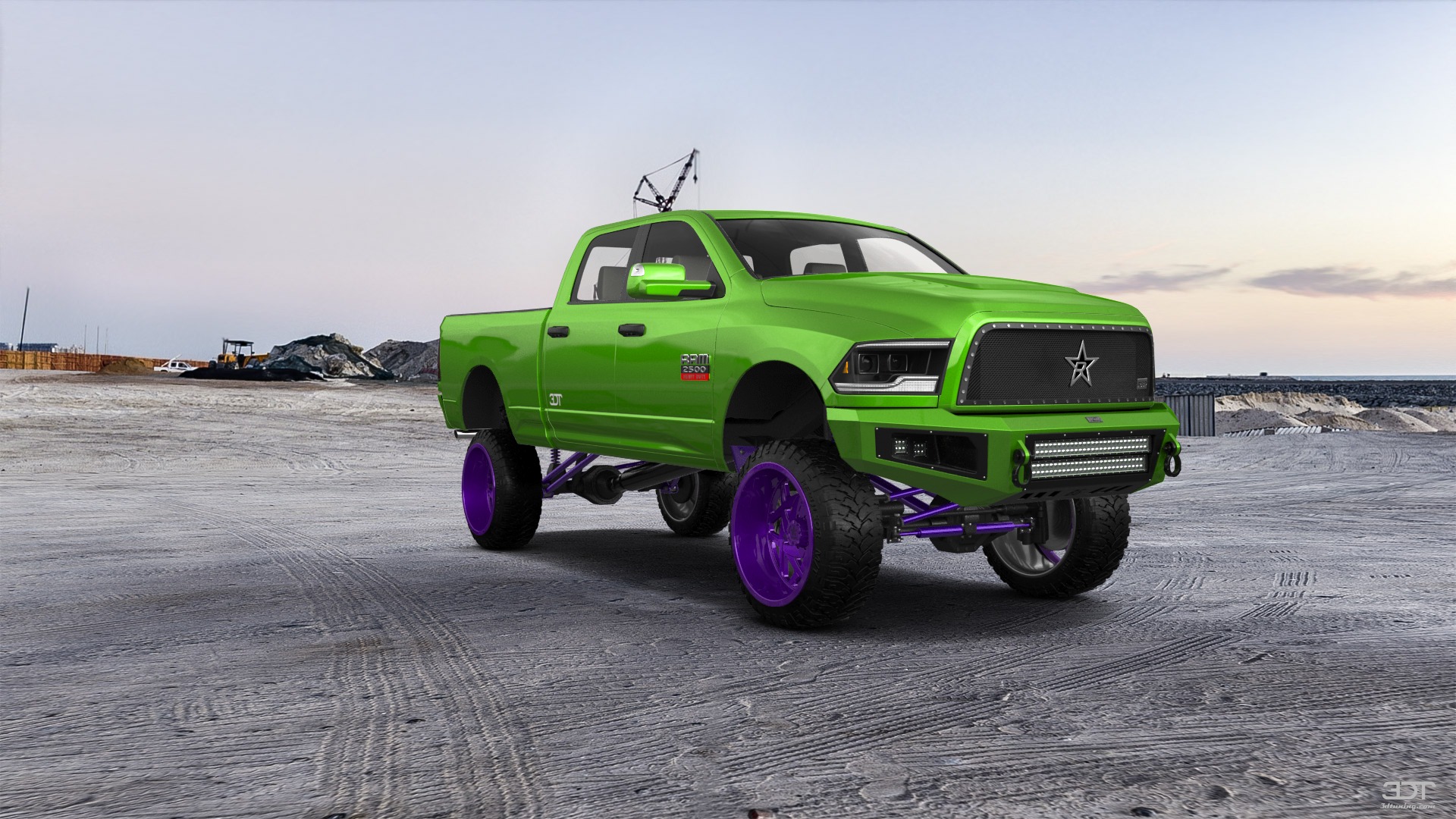 Dodge Ram 2500 4 Door Truck 2014