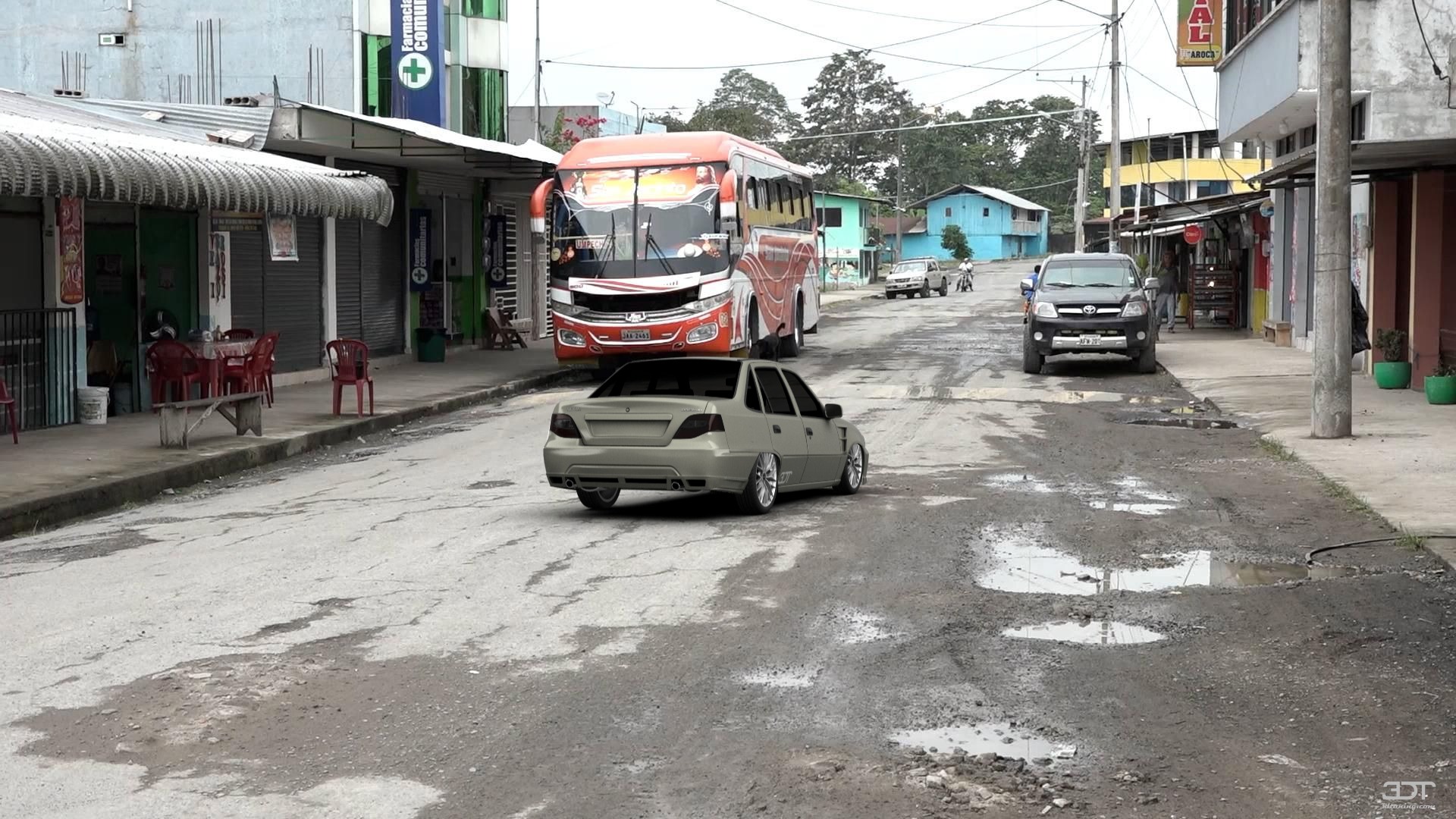 Daewoo Nexia Sedan 2012 tuning