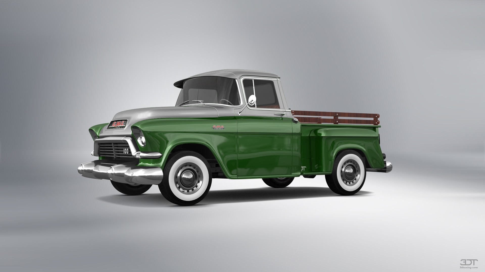 GMC 100 Stepside 2 Door pickup truck 1957 tuning
