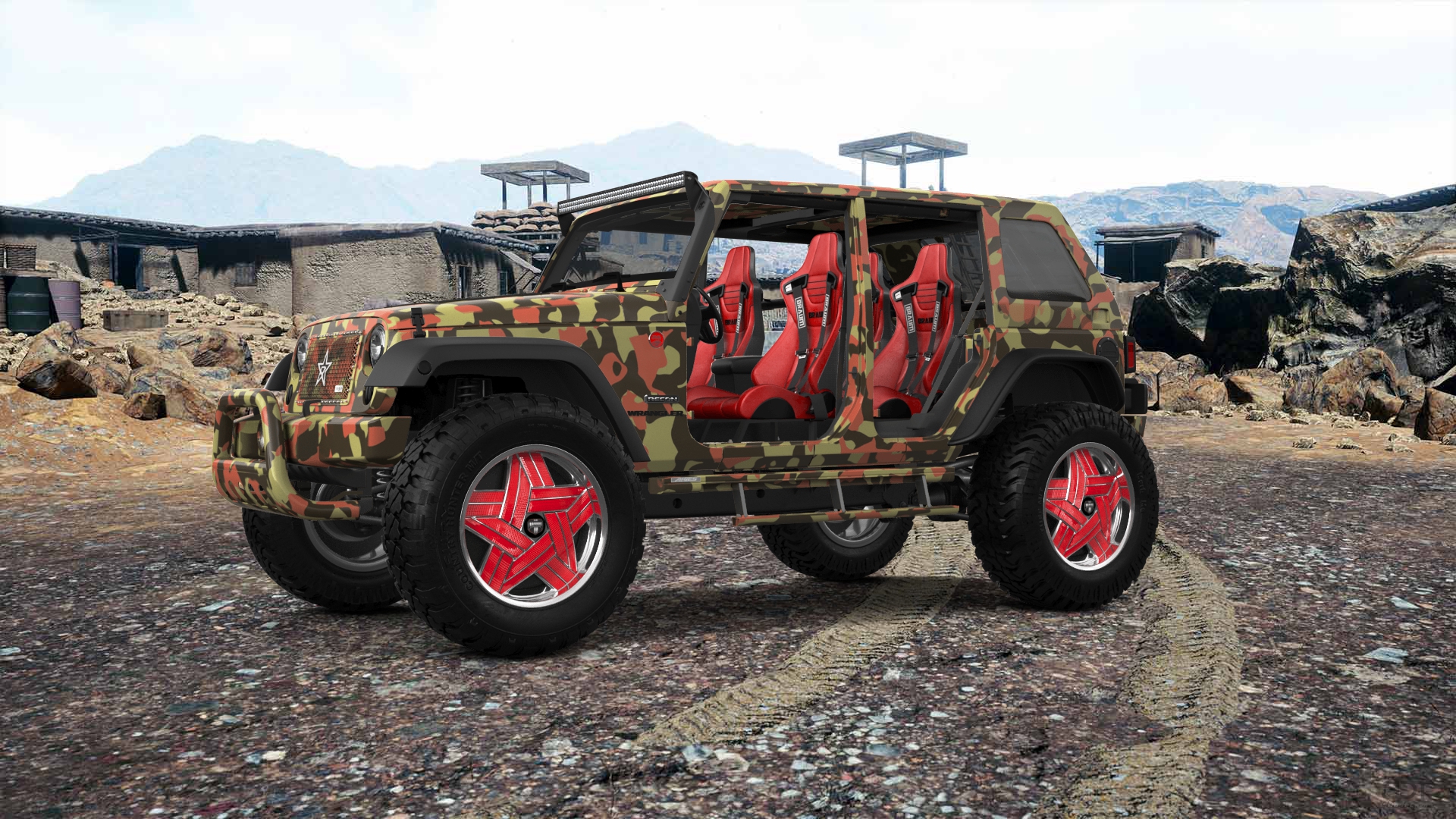 Jeep Wrangler Unlimited JK Rubicon Recon 4 Door SUV 2017