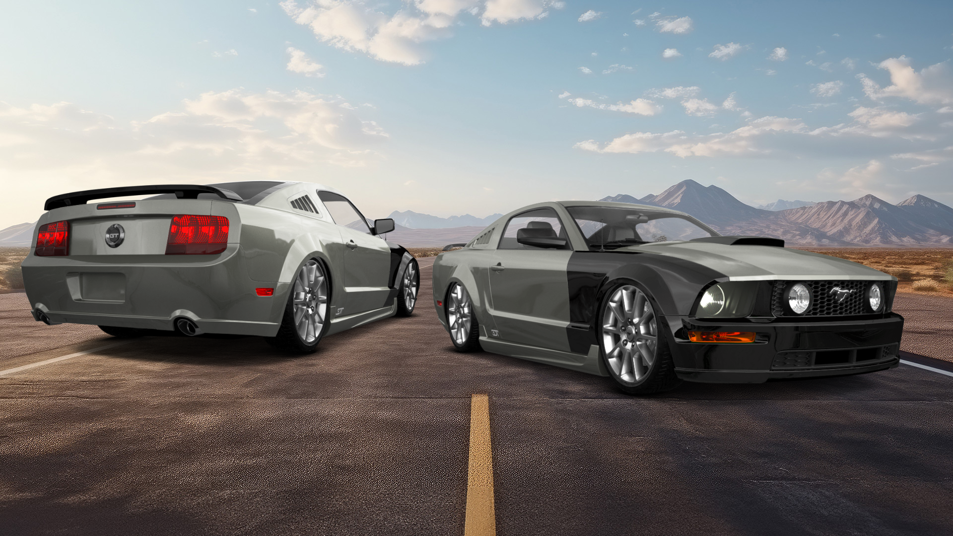 Ford Mustang 2 Door Coupe 2006 tuning