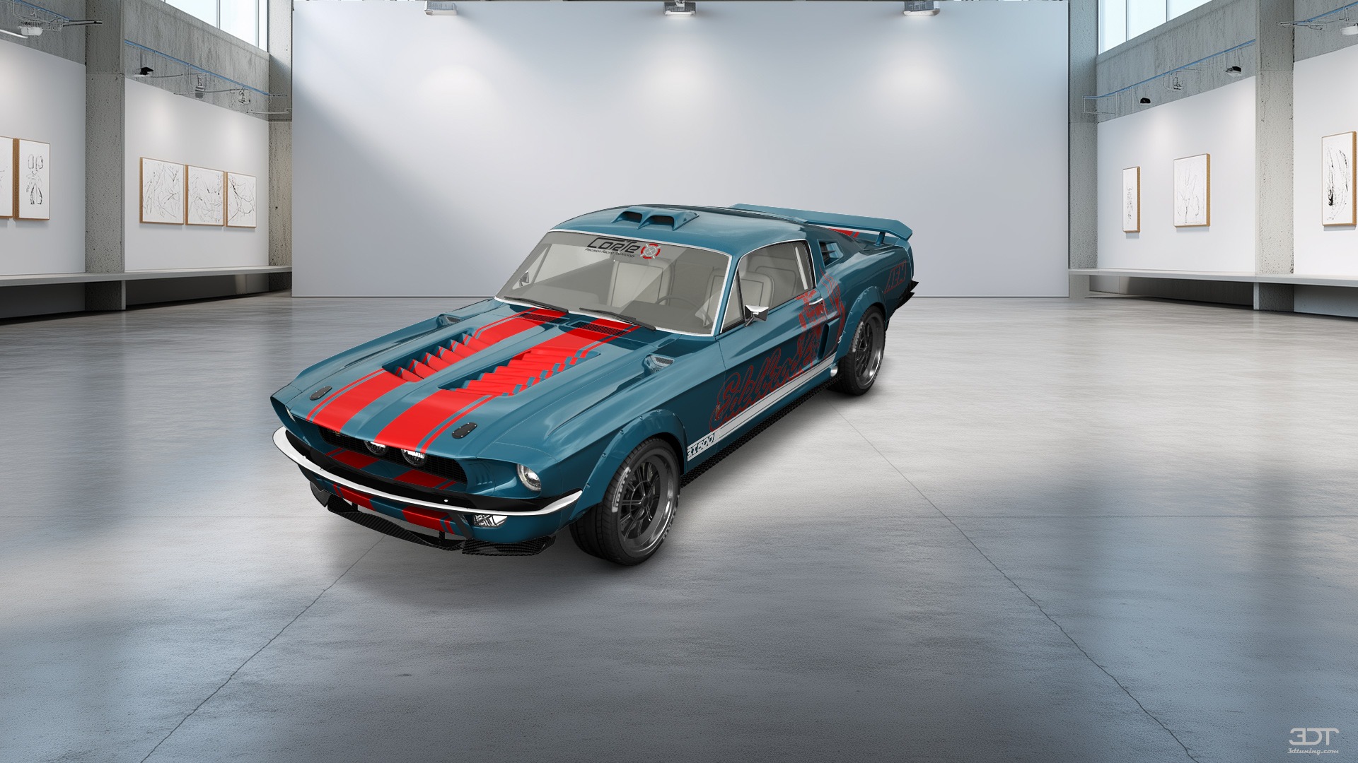 Mustang GT500 2 Door Coupe 1968 tuning