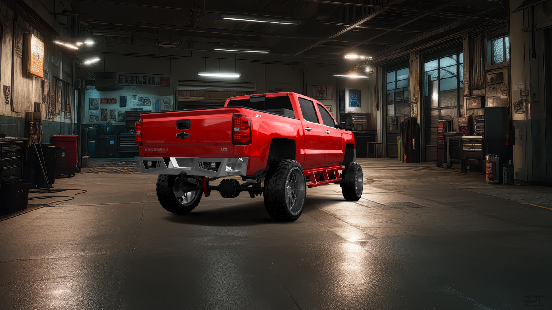 Chevrolet Silverado 1500 4 Door pickup truck 2016 tuning