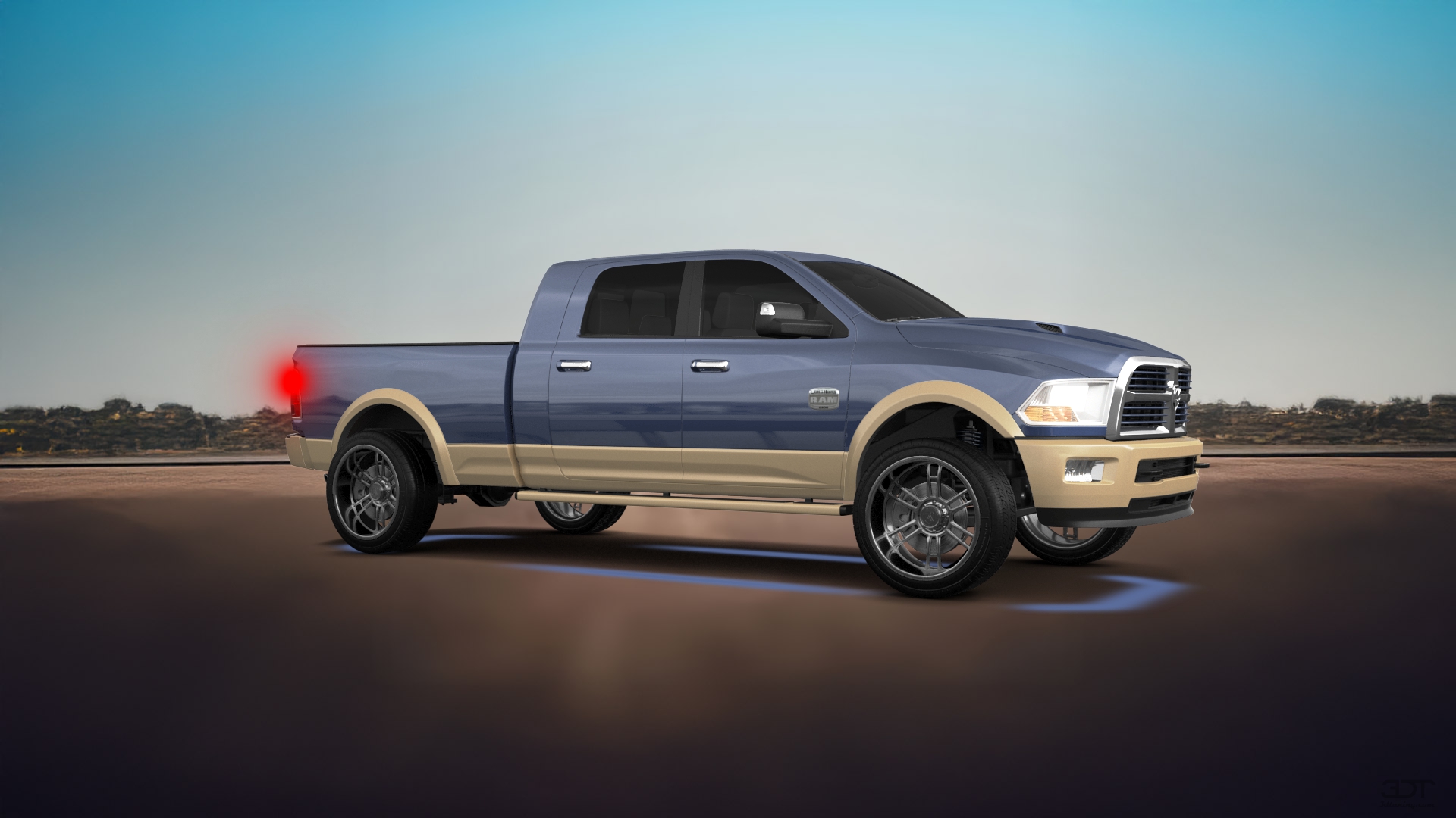 Dodge Ram 2500 Mega Cab 6.4 ft box 4 Door pickup truck 2010 tuning