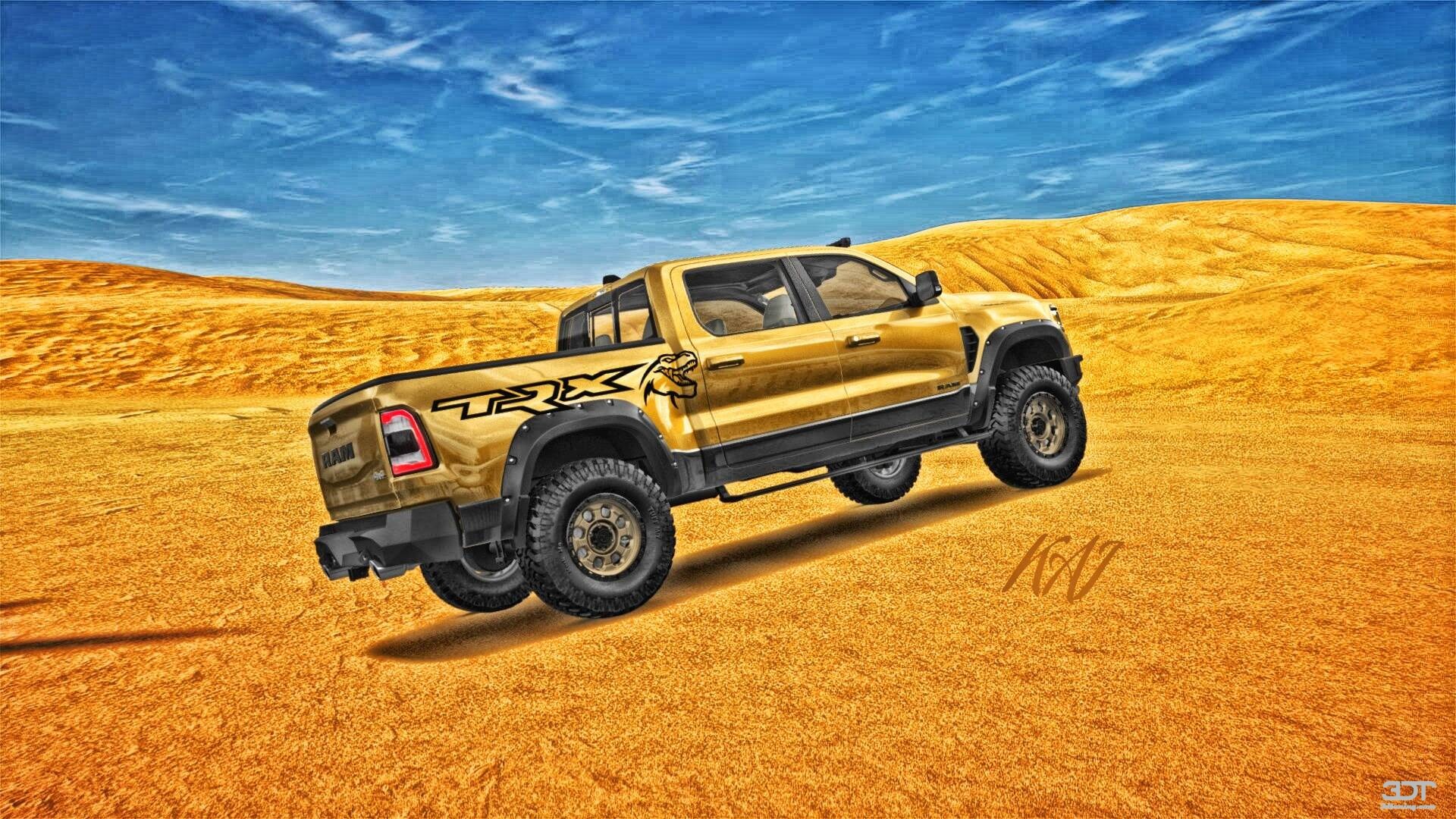 Dodge Ram 1500 TRX 4 Door pickup truck 2021 Images