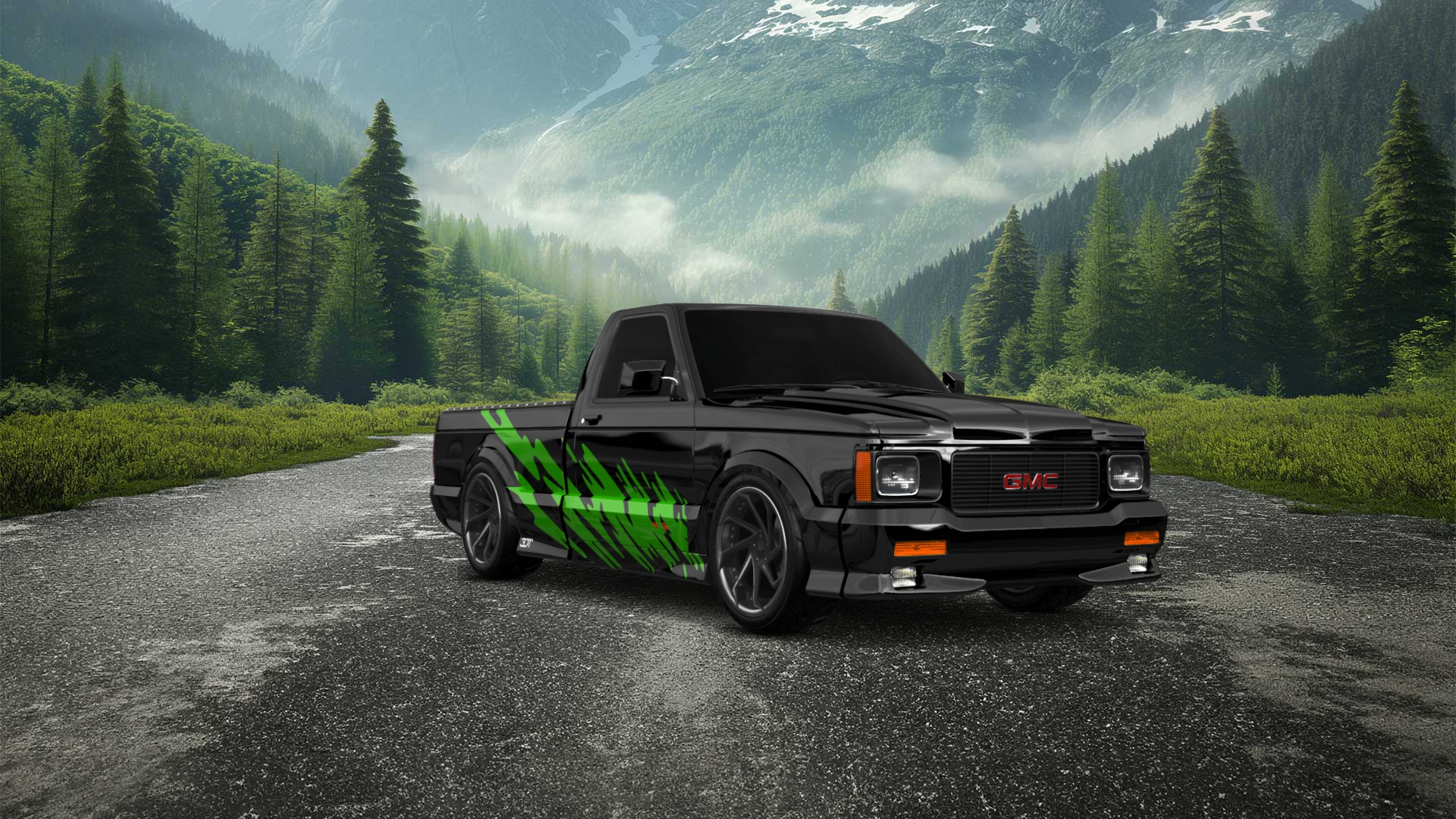 GMC Syclone 2 Door pickup truck 1991 tuning