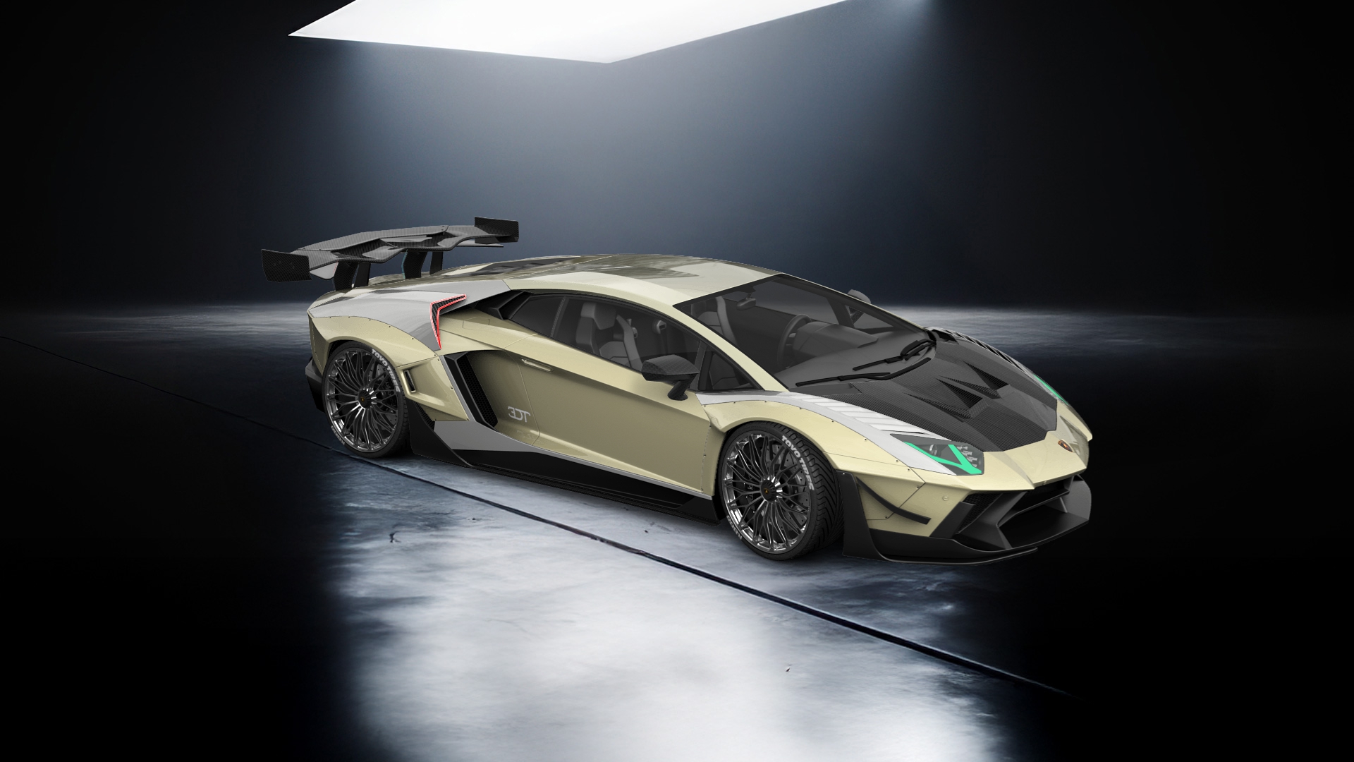 Lamborghini Aventador 2 Door Coupe 2012 tuning