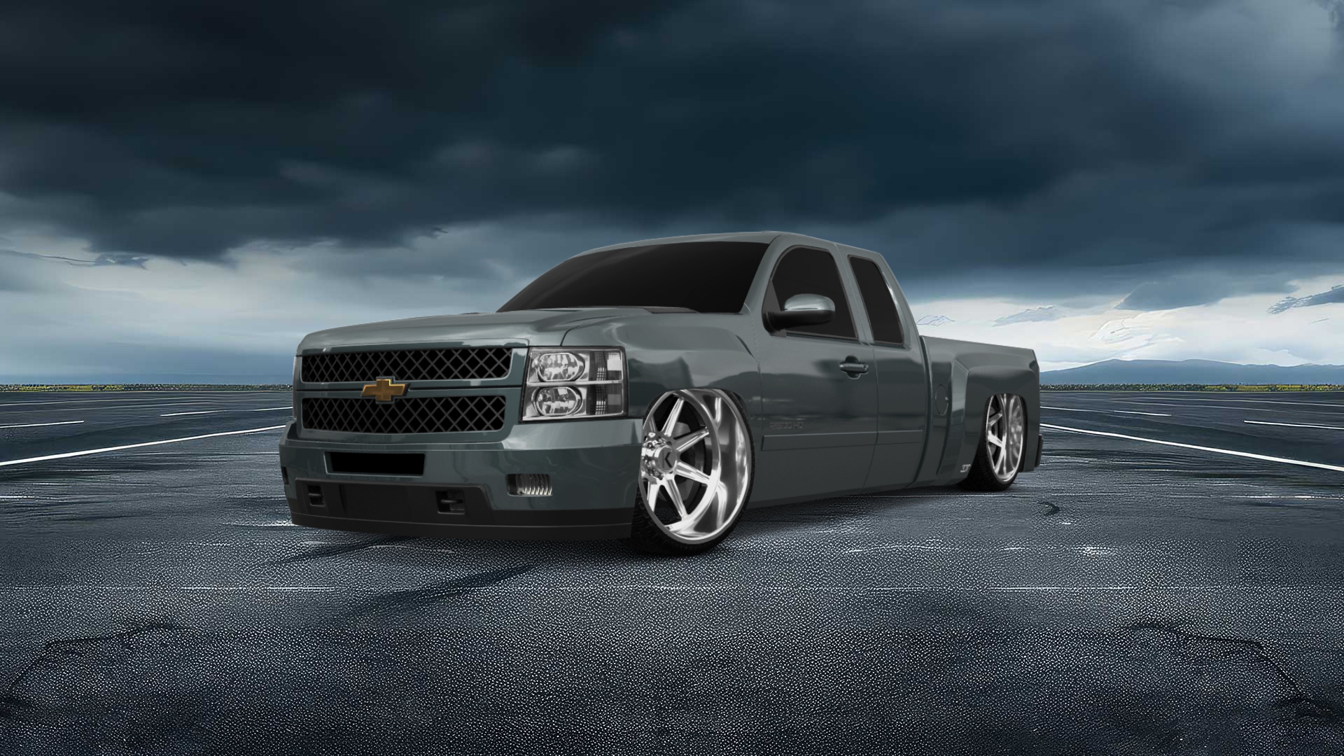 Chevrolet Silverado 2500 HD Extended Cab Pickup Truck 2007