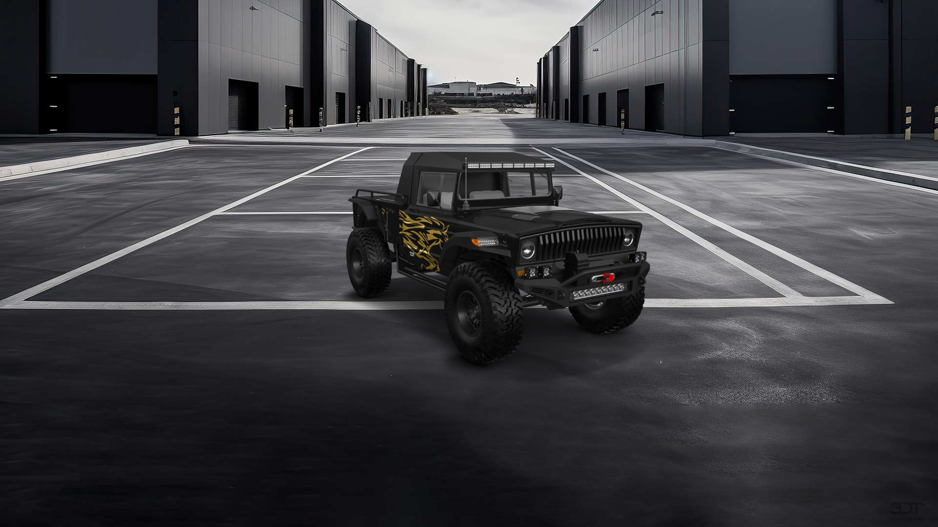 Jeep Kaiser M715 2 Door pickup truck 1968 tuning