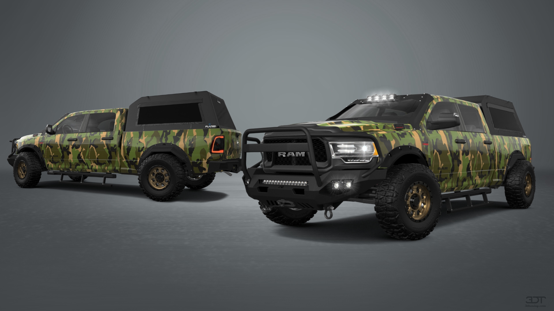 Dodge Ram 2500 4 Door pickup truck 2020 tuning