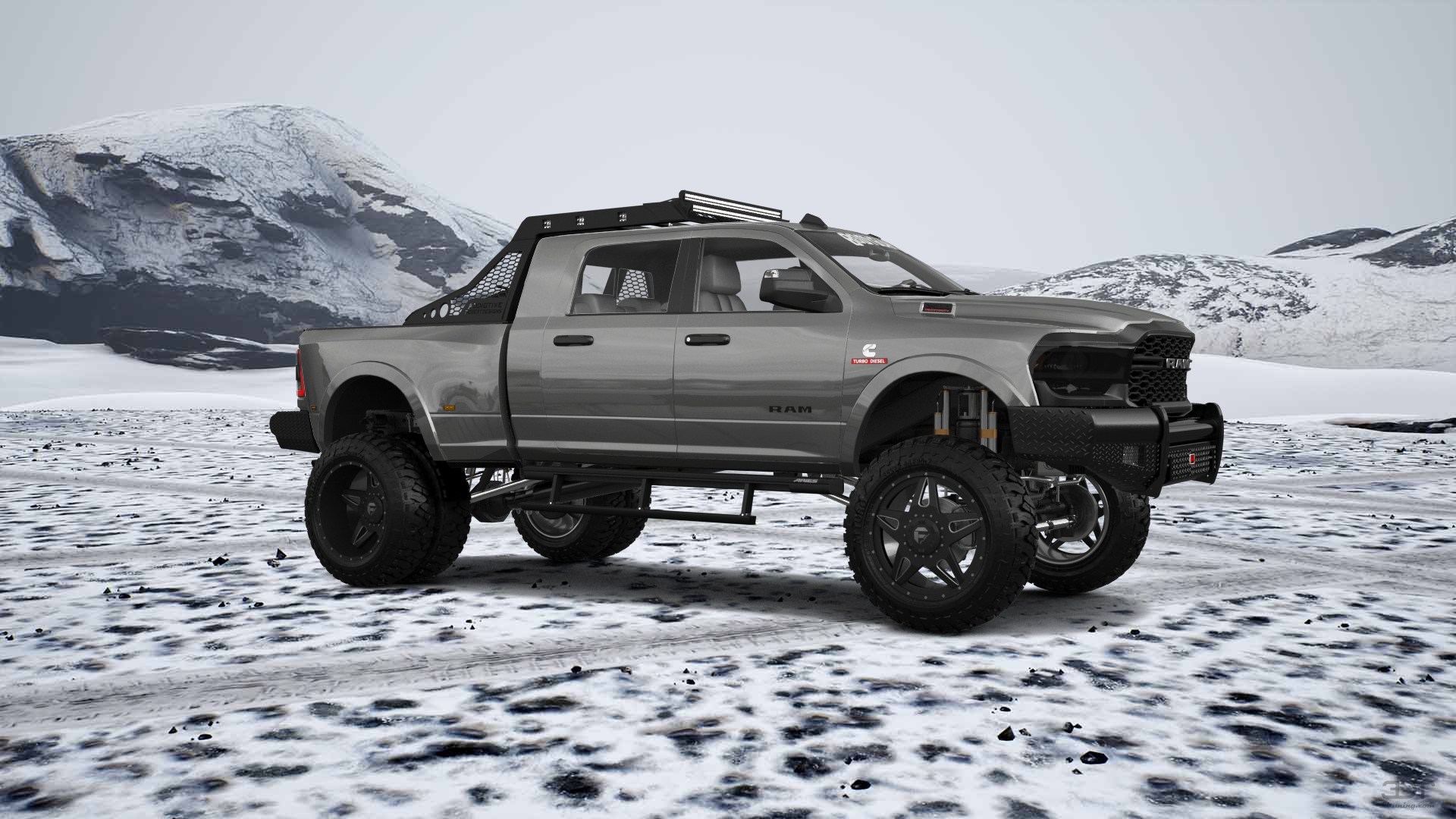 Dodge Ram 3500 4 Door pickup truck 2020 tuning